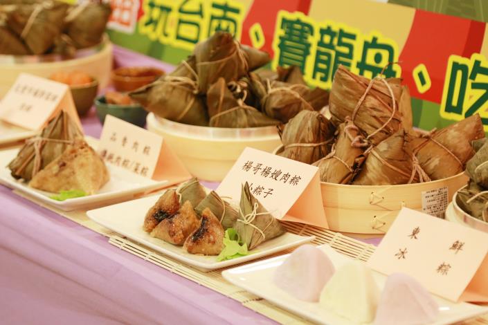 台南粽口味眾多歡迎民眾端午連假來台南品嘗