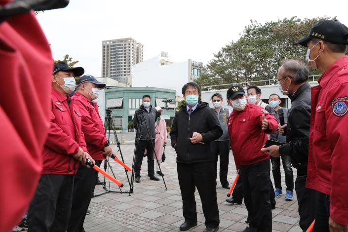 臺南市政府全球資訊網-台南跨年防疫演練 黃偉哲籲請民眾務必配合 現場將加派人力巡查