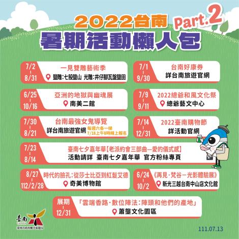 觀光局-圖卡-2022台南暑期活動懶人包-01