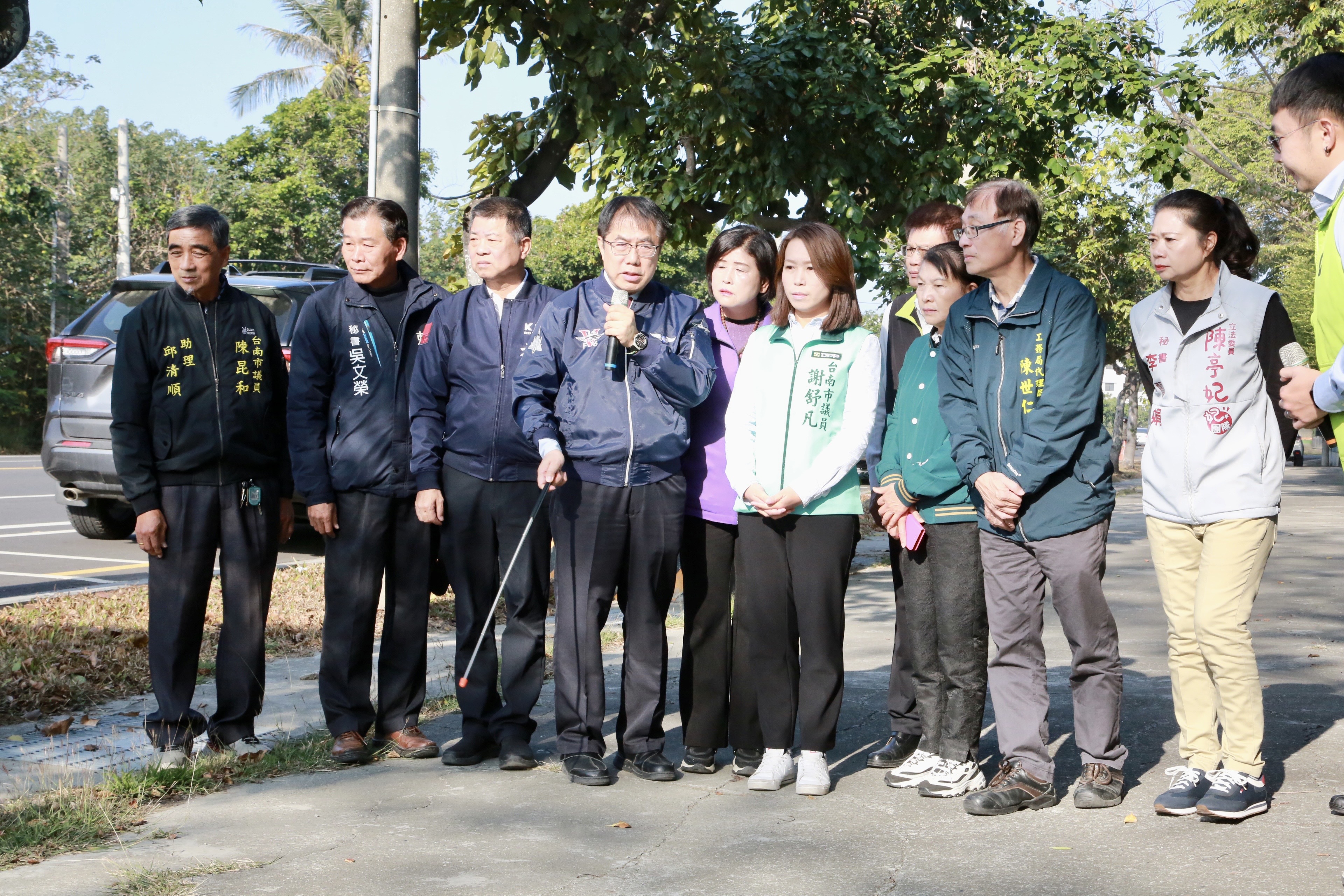 持續推動溪北交通建設  黃偉哲視察學甲171及174線工程成效