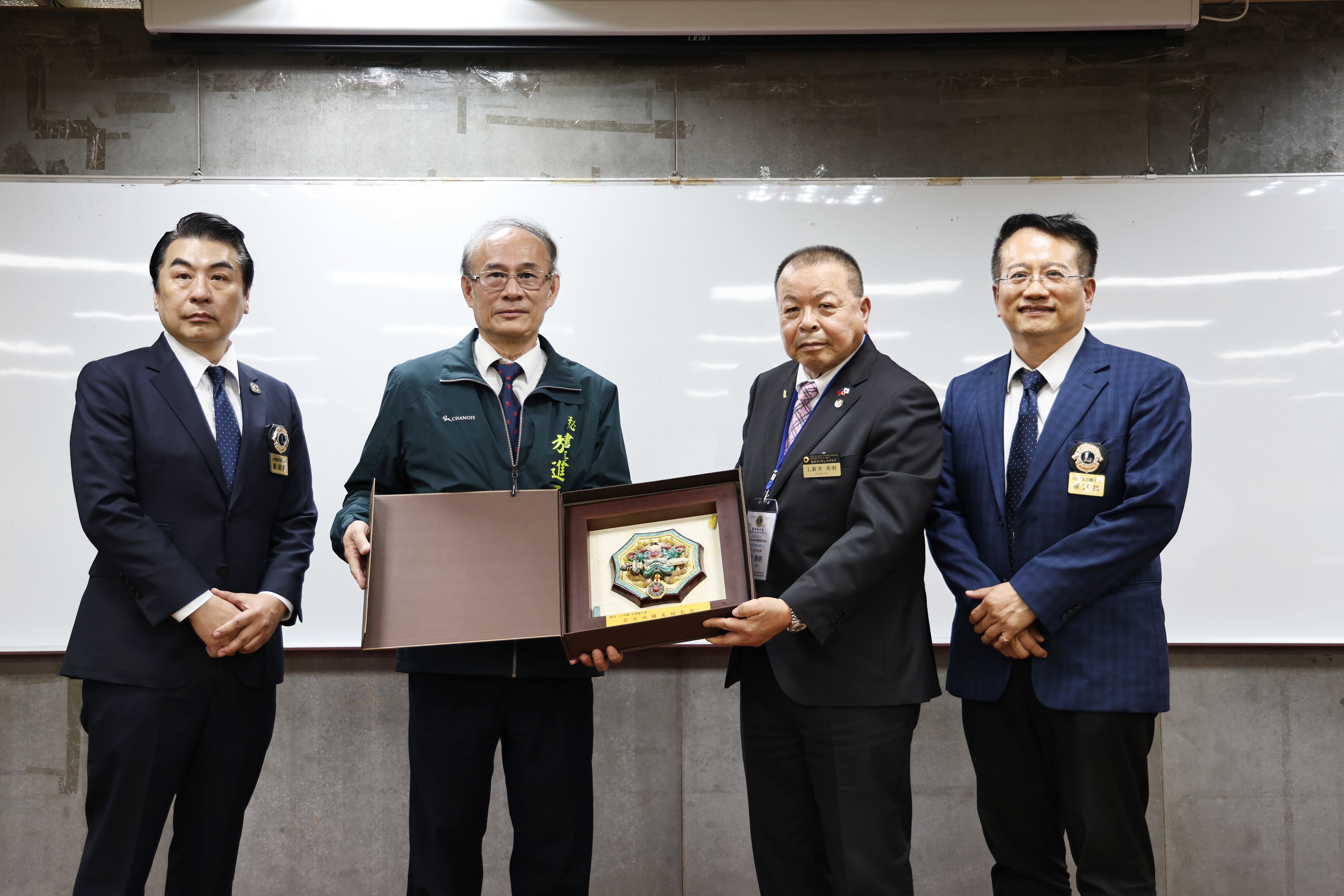 台南成功獅子會率日本香港姐妹會拜會南市府  感謝南市各界對日本能登半島地震援助