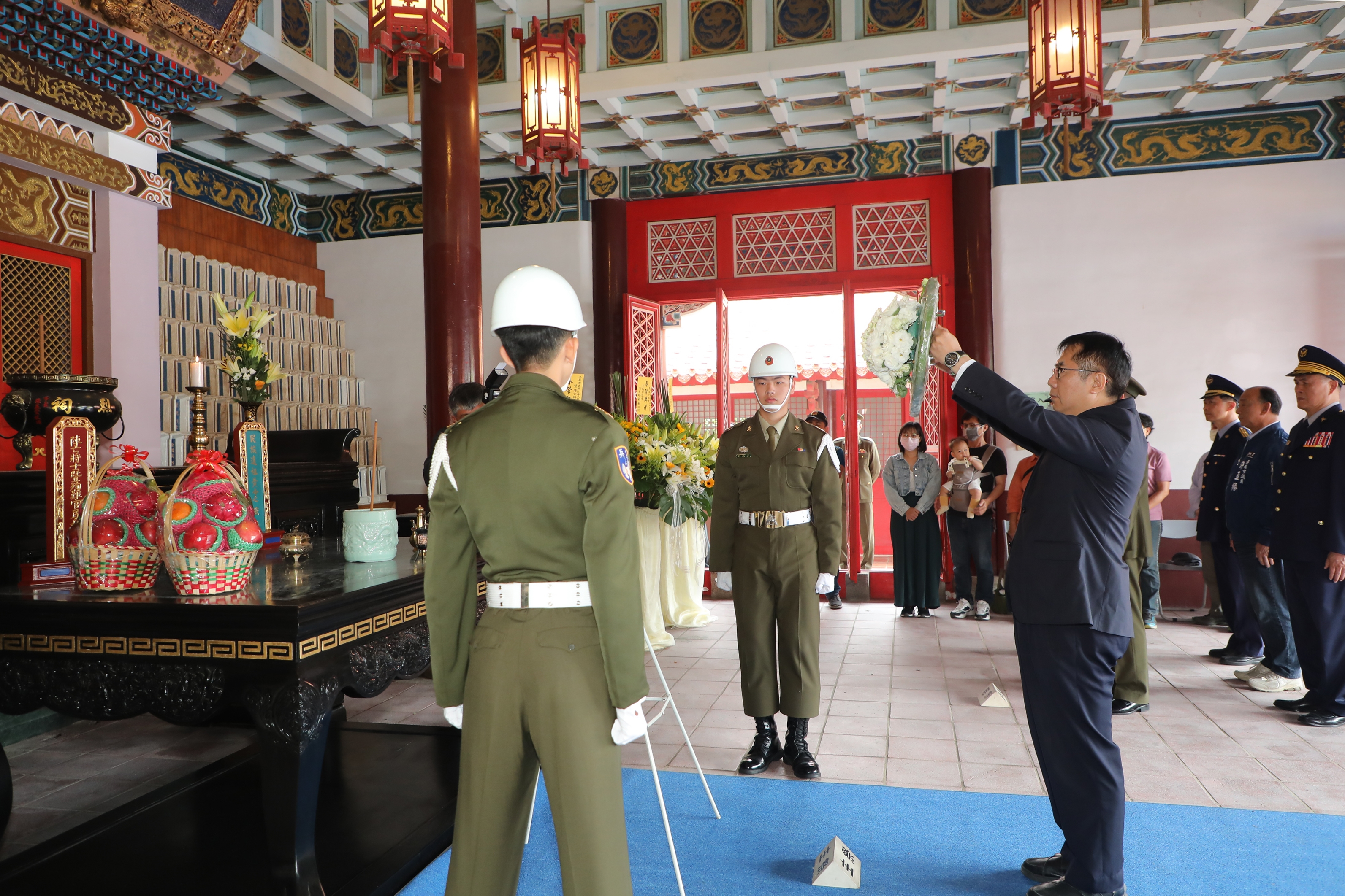 臺南市各界113年公祭革命先烈暨陣亡將士春祭典禮 黃偉哲感念先烈成仁取義精神