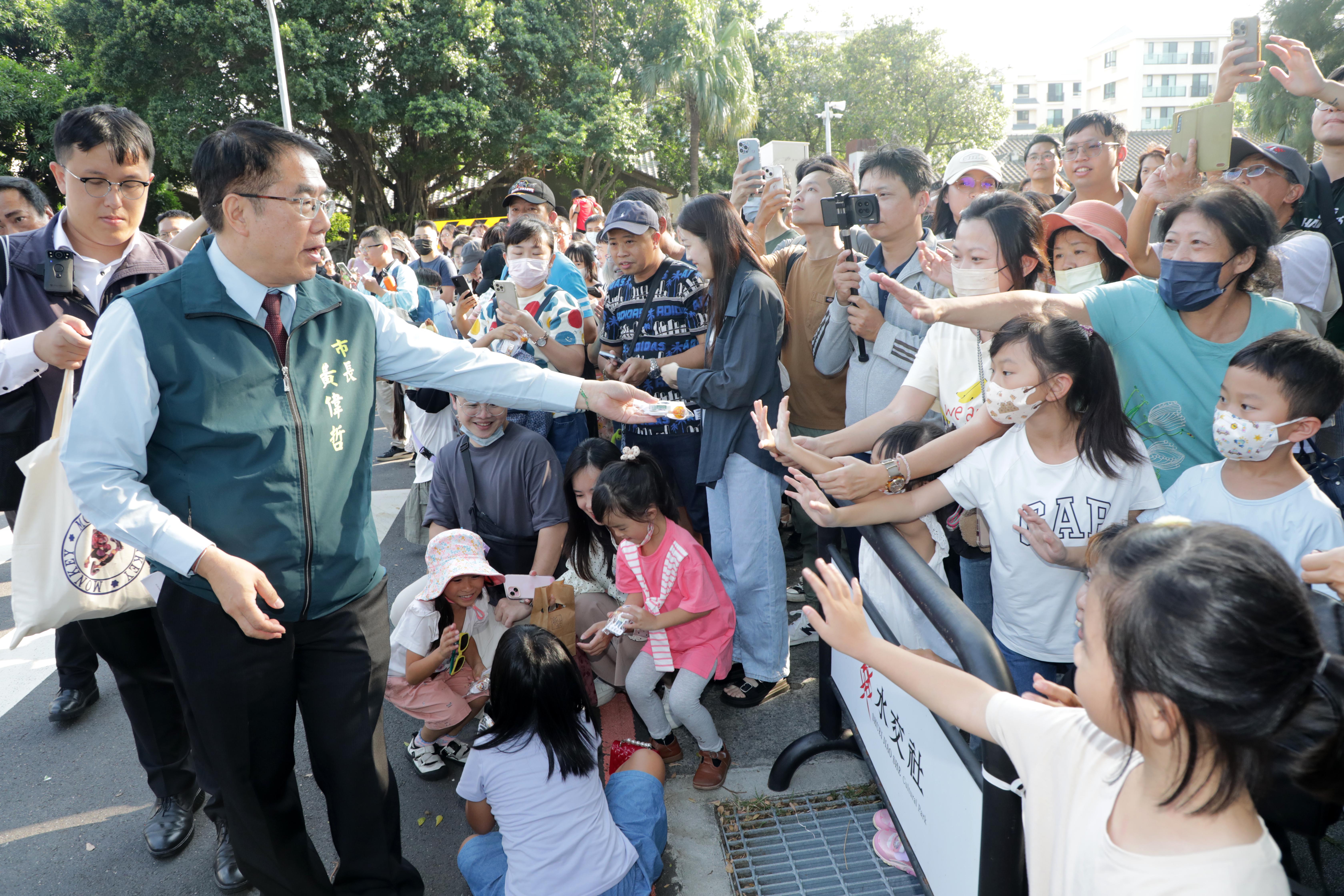 臺南水交社園區「2024雙十國慶晴空藝術節」今起連四日舉行 黃偉哲邀欣賞精彩表演感受歡樂國慶氛圍