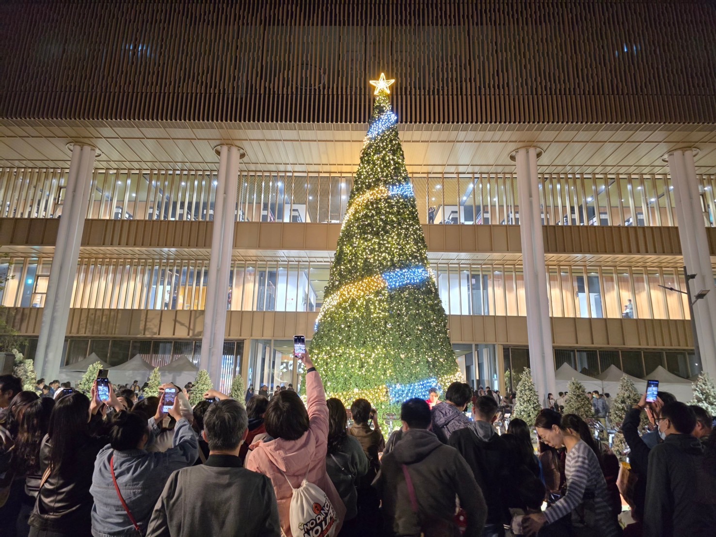 新總館聖誕樹首次嘗試綠能點燈，1/5前民眾可親自體驗運動發電