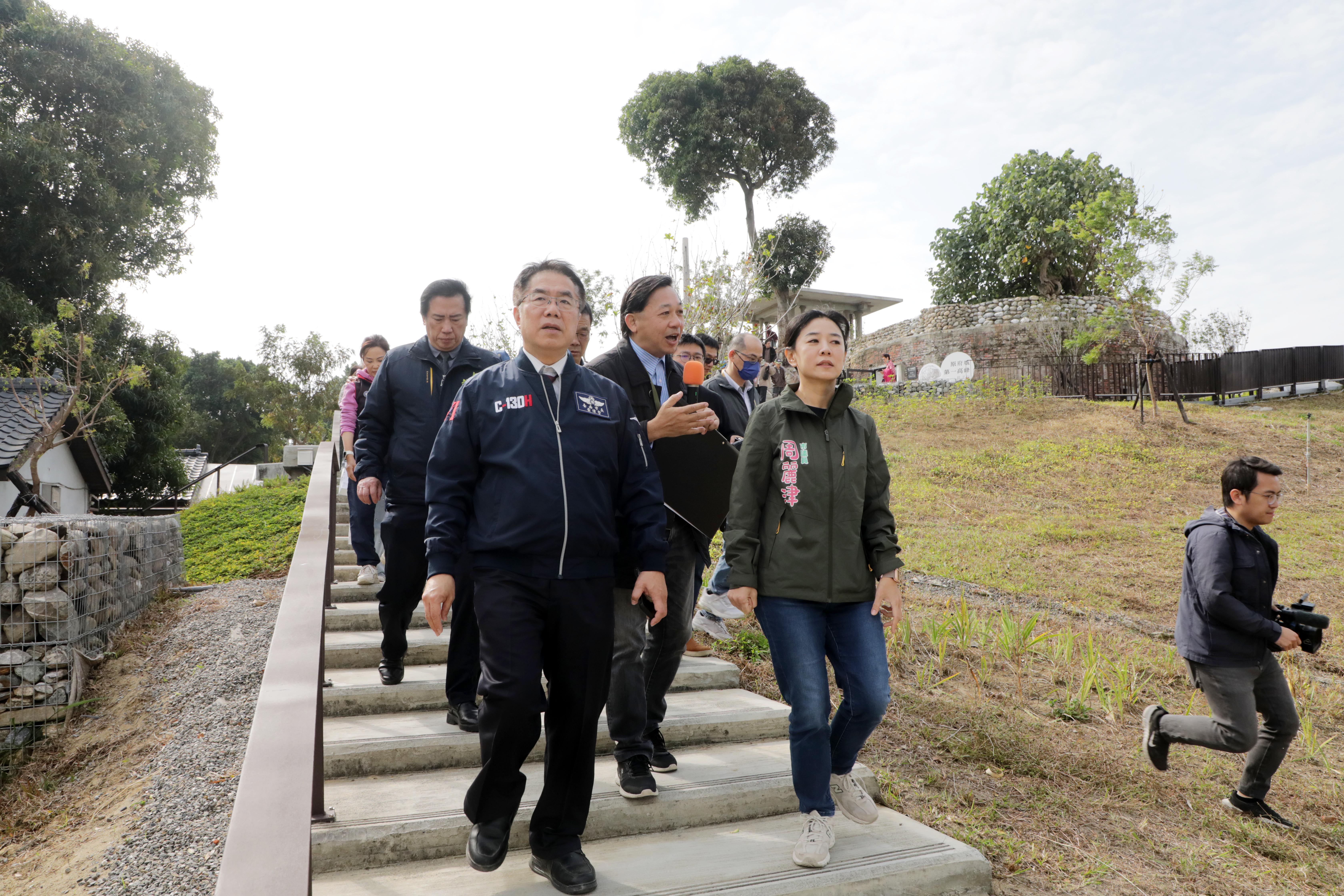 臺南水交社桂子山汐見之丘開放啟用  黃偉哲邀探索新景點