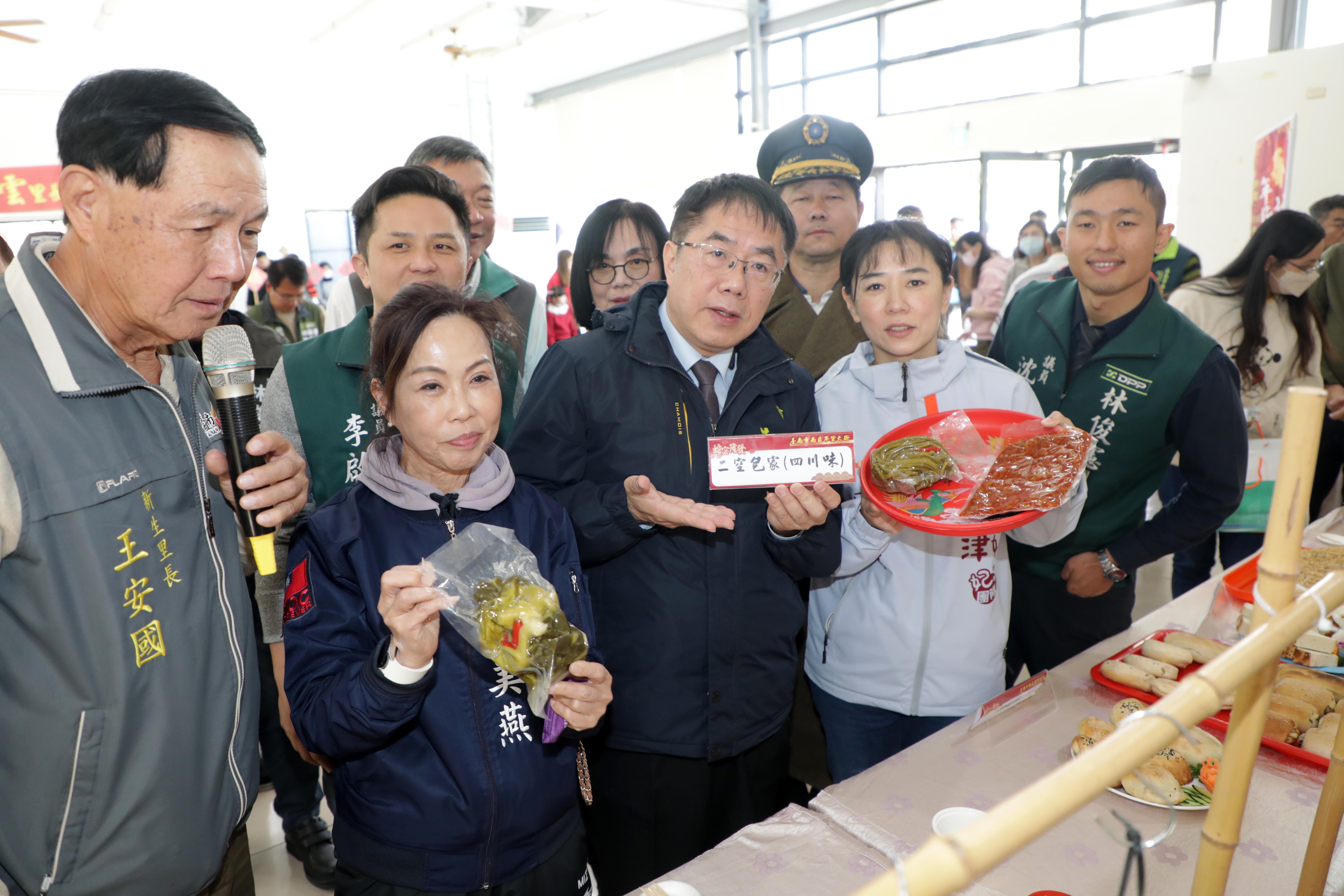 南區眷村年貨大街1/16起接力登場 黃偉哲邀大家感受濃濃的眷村年節氣氛