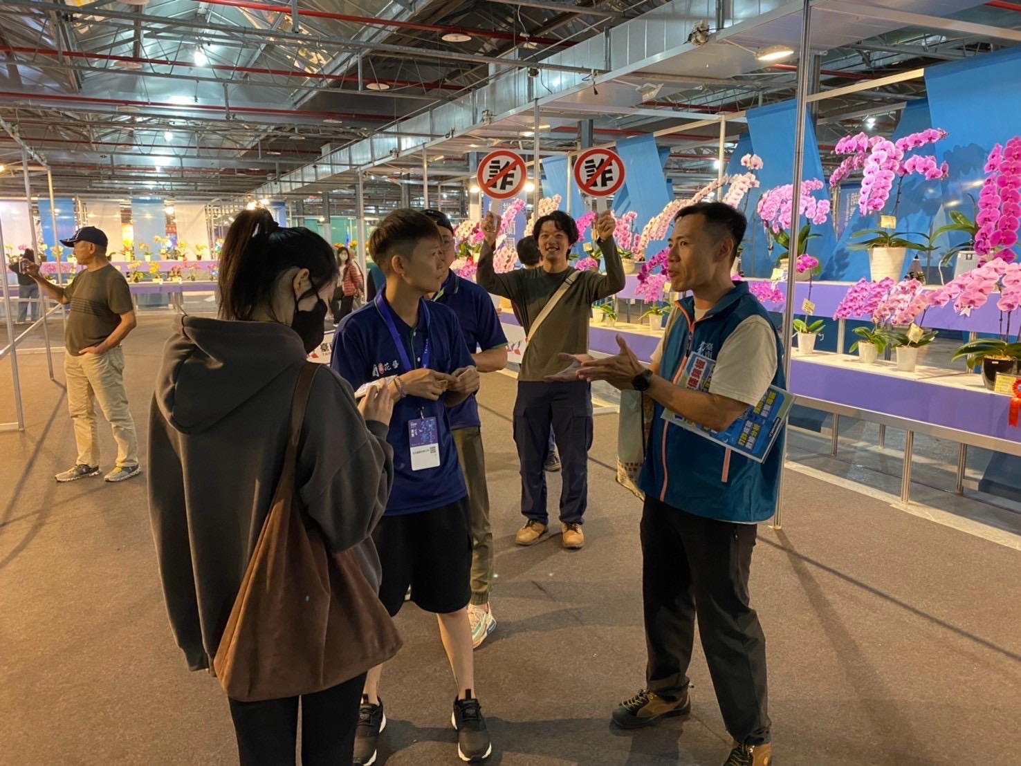 南市警防詐宣導走入國際蘭展  主動出擊宣導防詐訣竅