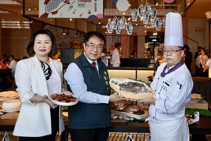 南市府攜手老爺行旅推台灣鯛美食季 黃偉哲邀品嘗8道新美味料理