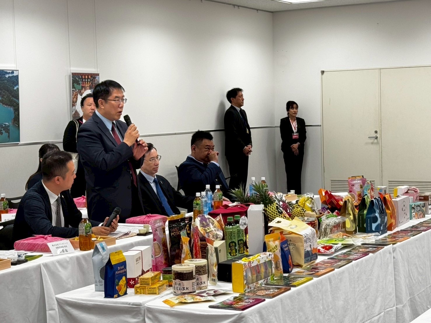 黃偉哲赴永旺「台灣展」力推台南 美味物產征服熊本人味蕾
