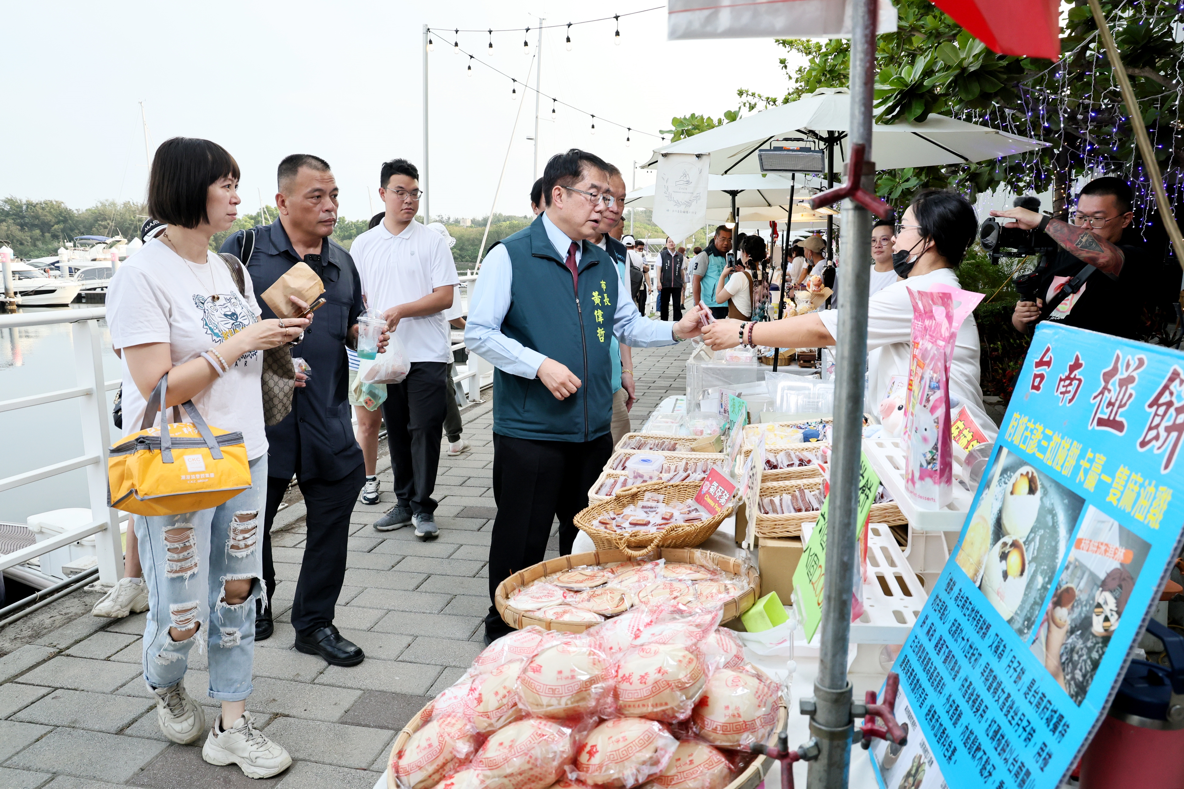 台南帆船嘉年華活動亞果遊艇碼頭熱鬧登場 黃偉哲盼更多民眾參與親水活動