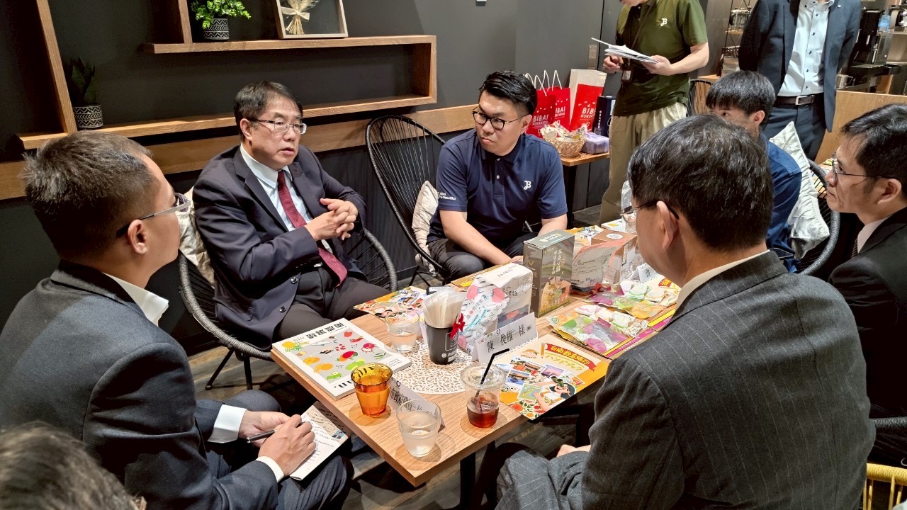 開拓臺南物產新市場，黃偉哲與札幌丸井三越、空知地區、美唄市暢談交流