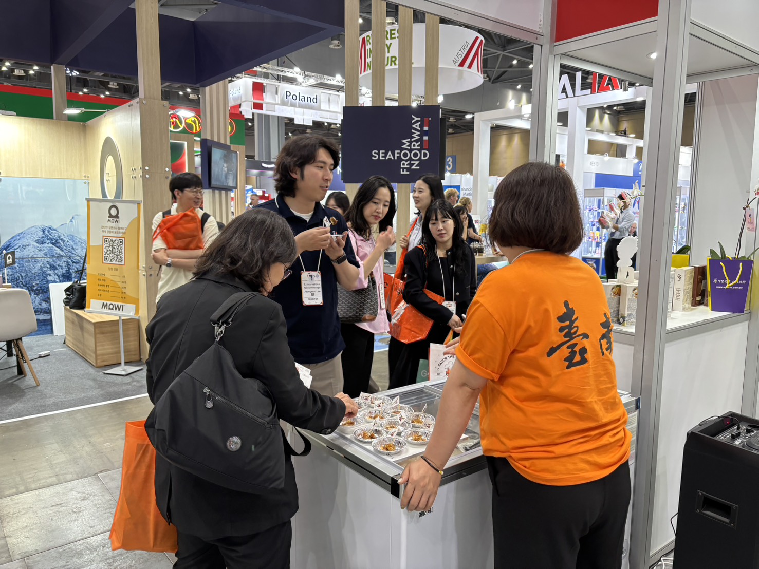 2025年韓國首爾國際食品展臺南物產館盛大開幕