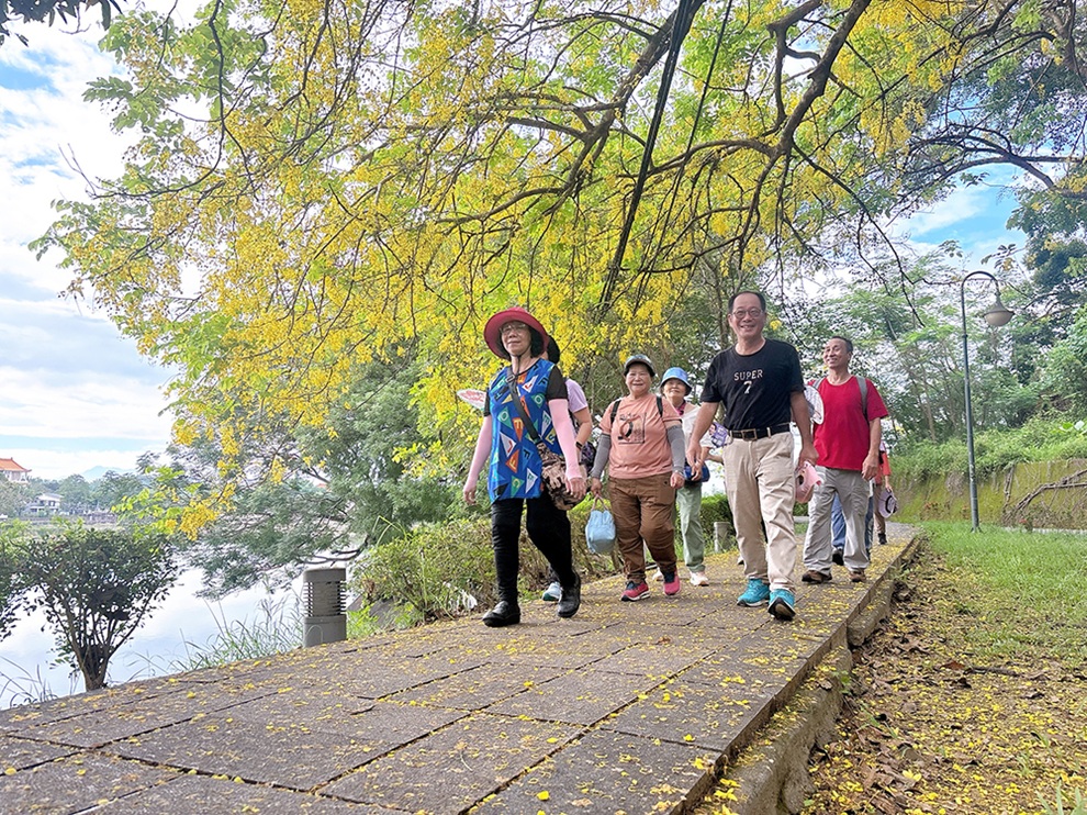 《魚頭君帶路》 水漾臺南圳流百年  水庫、埤塘、溼地 消暑賞花好去處