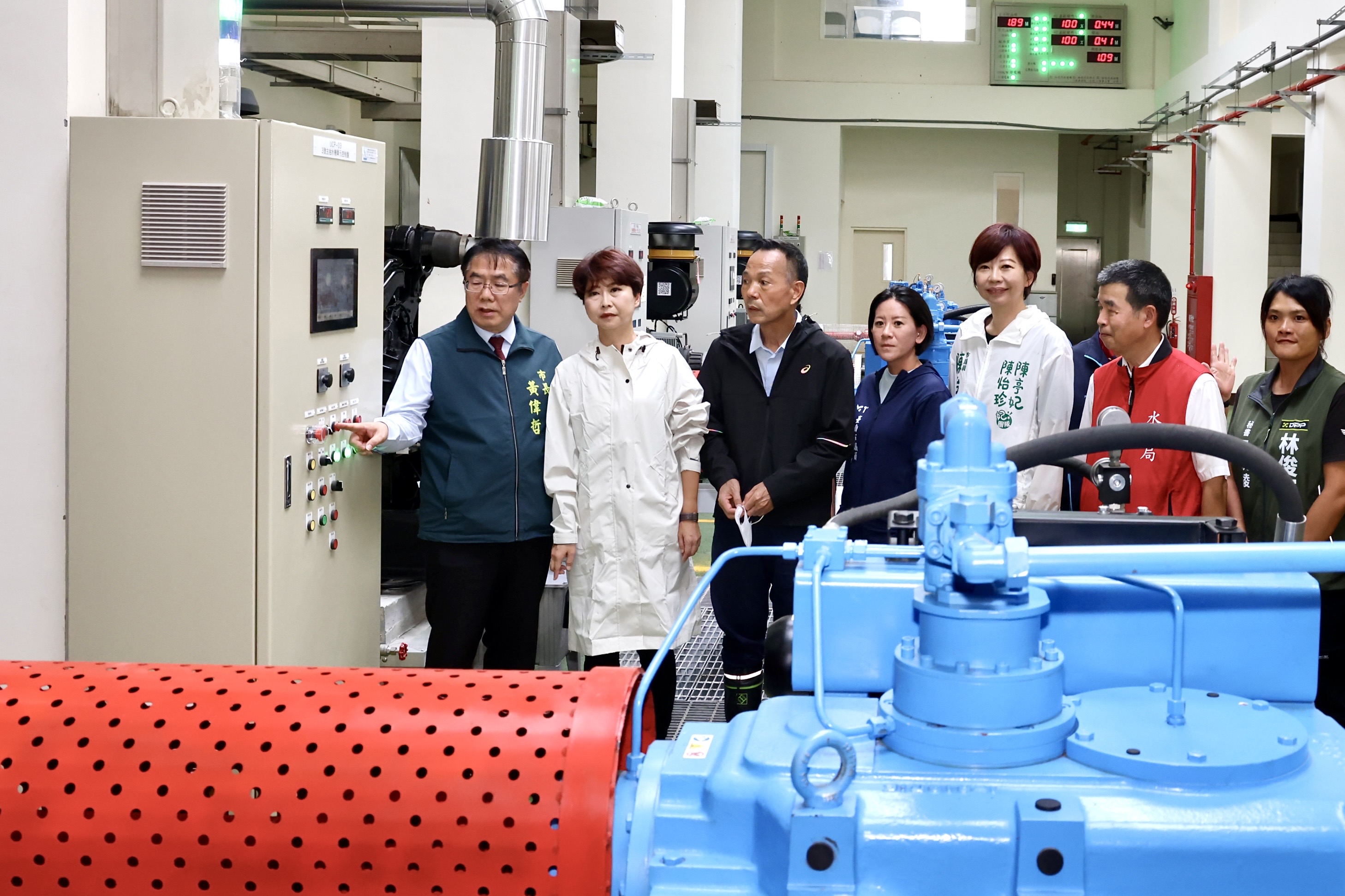 淵中抽水站增設機組完工啟用 黃偉哲:安南區防洪韌性再升級