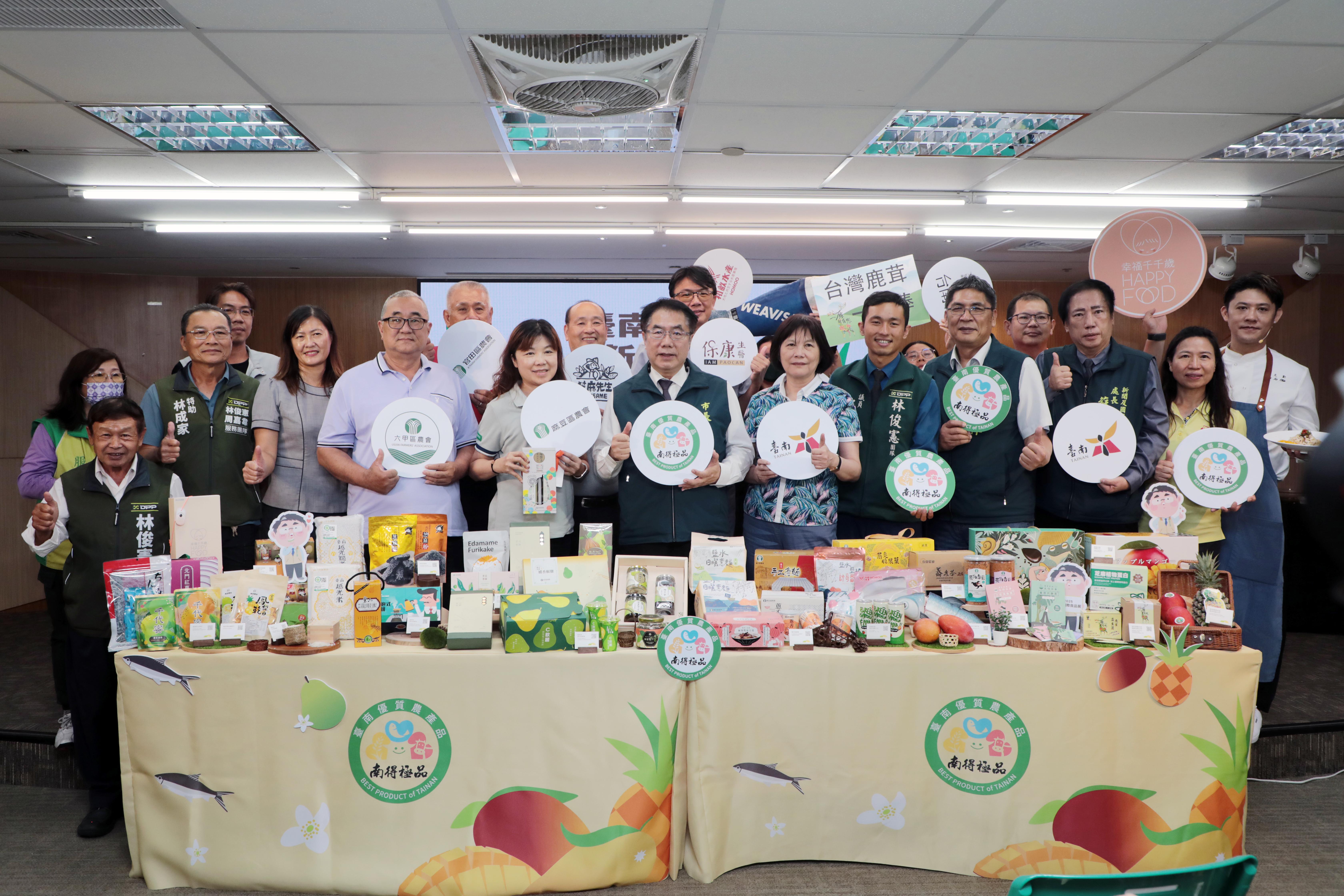黃偉哲力薦南得極品 再度進軍台北國際食品展