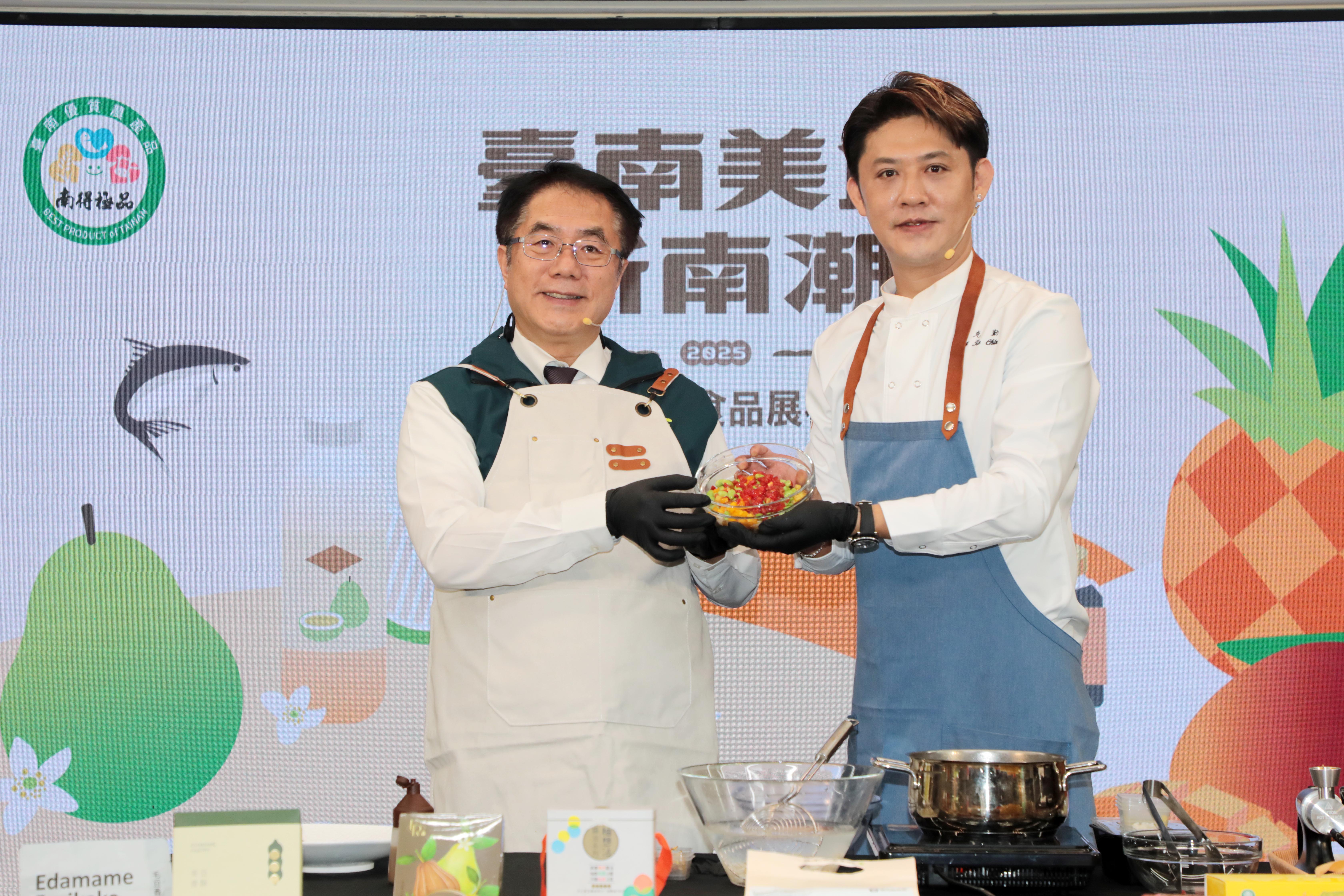 黃偉哲力薦南得極品 再度進軍台北國際食品展