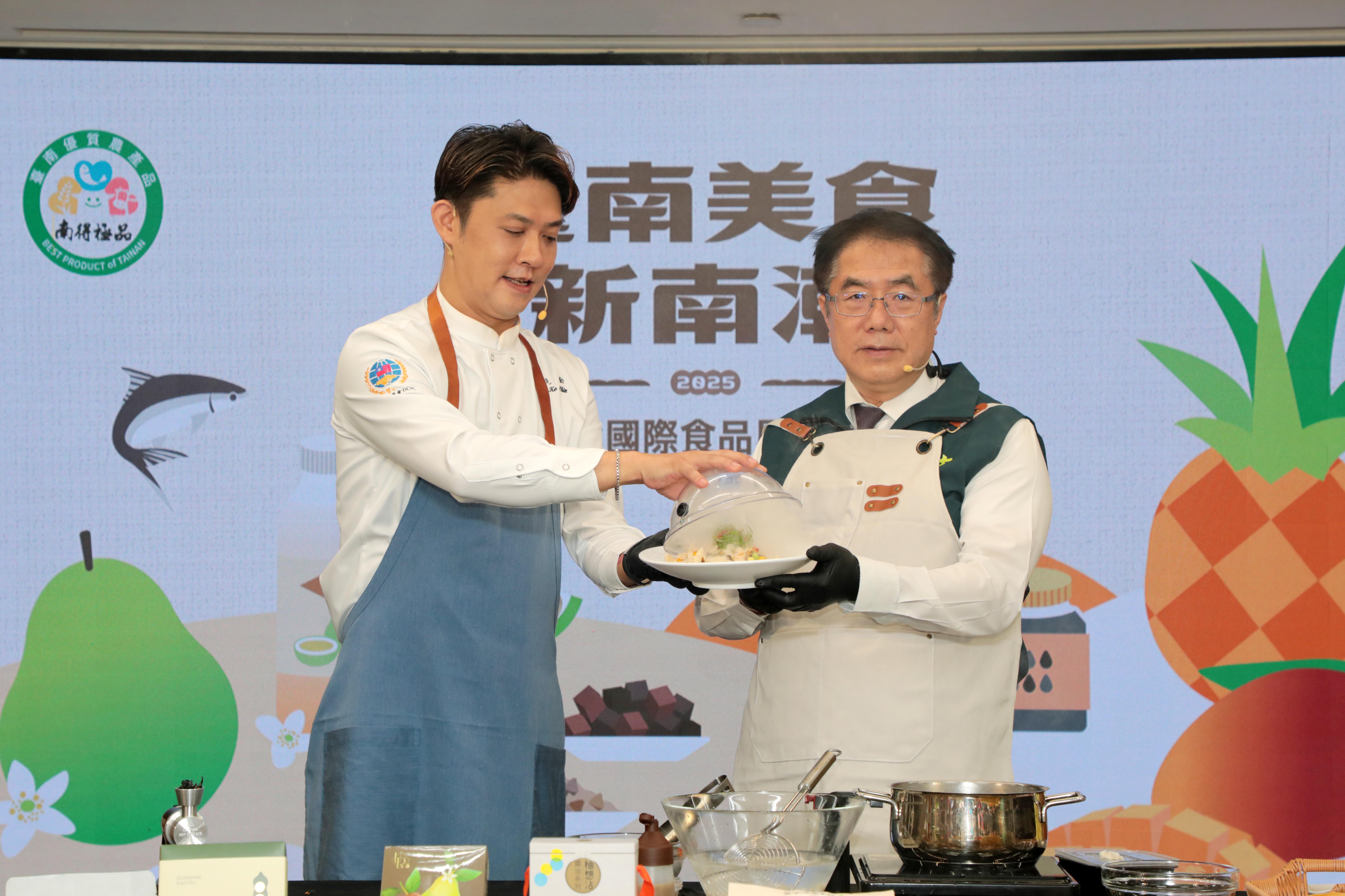 黃偉哲力薦南得極品 再度進軍台北國際食品展