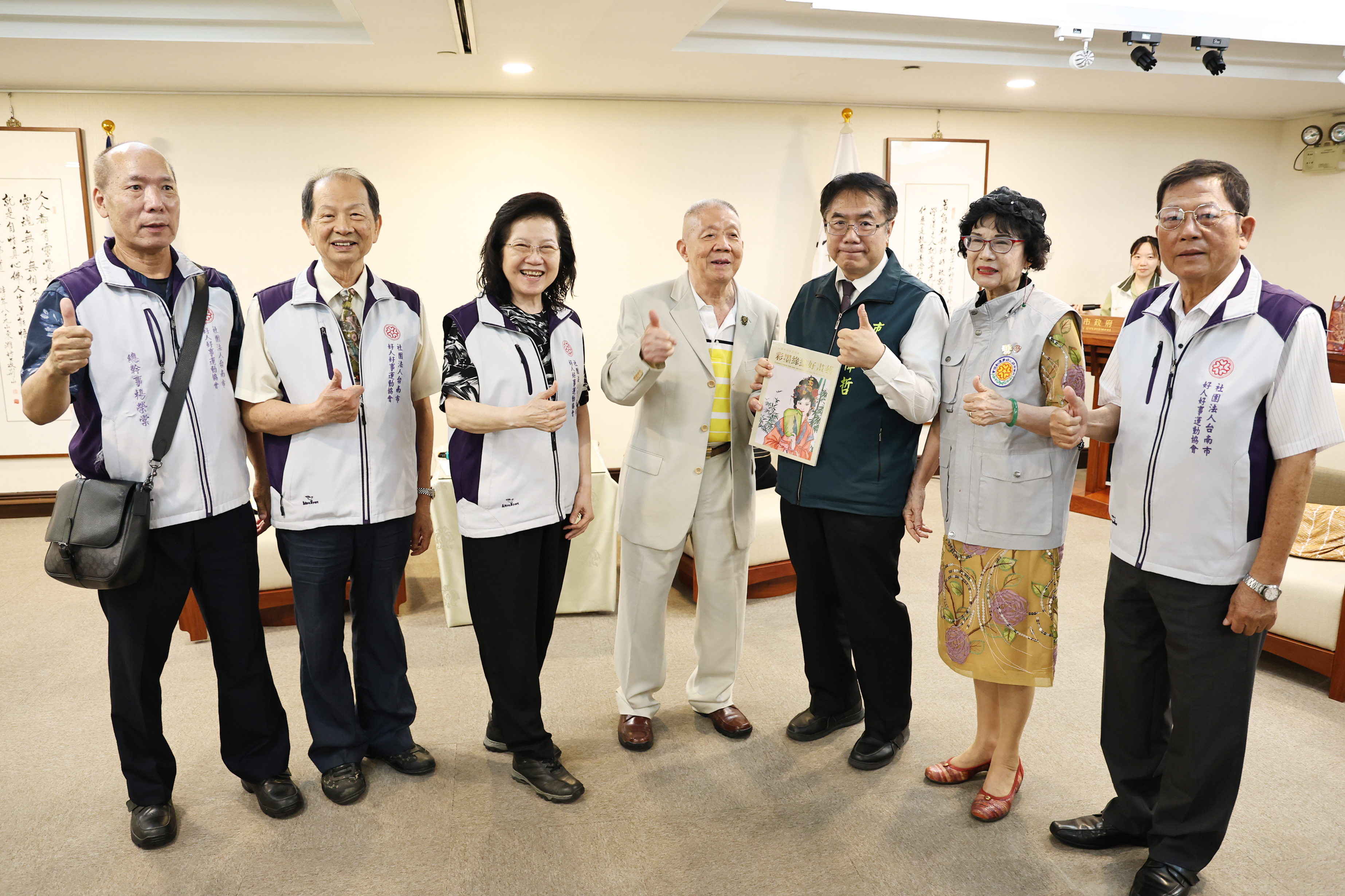 南市府市政顧問徐修齊再捐400萬！累計千萬助弱勢 黃偉哲感謝長期熱心公益