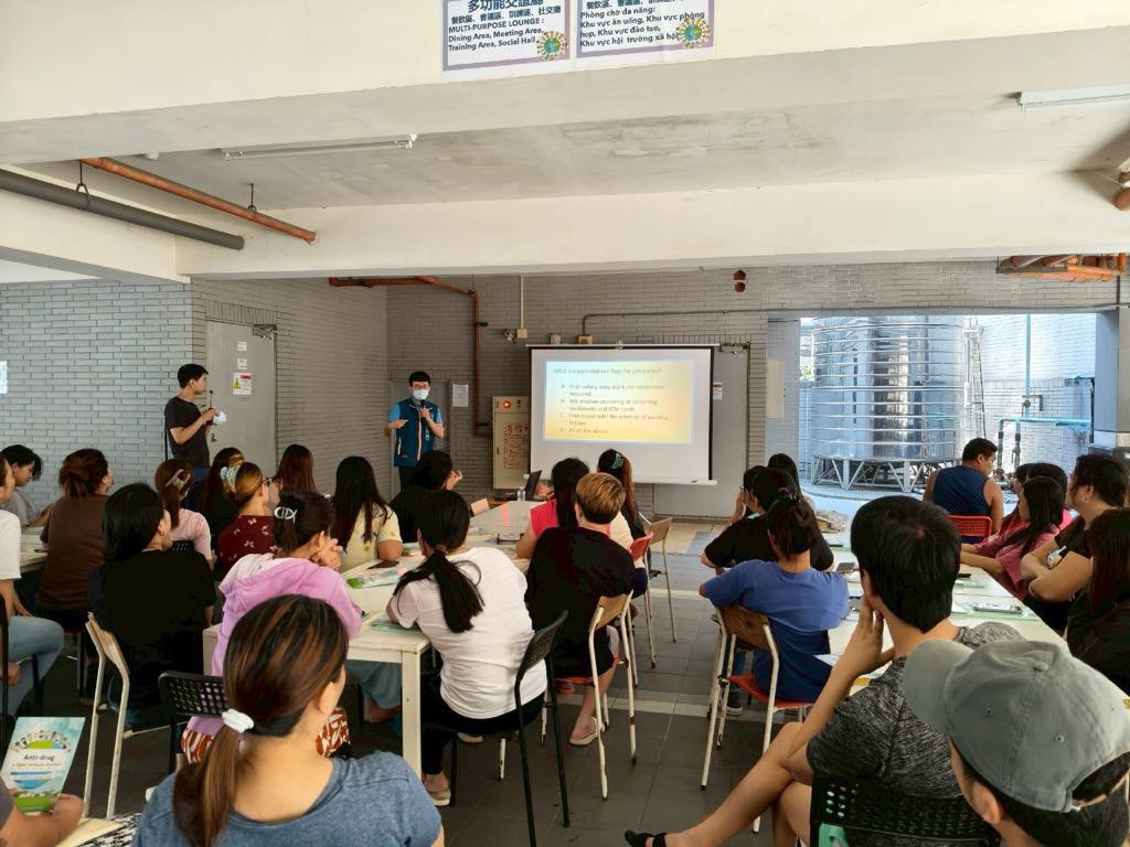南警前進人力仲介公司防詐宣導 強化外籍移工反詐意識