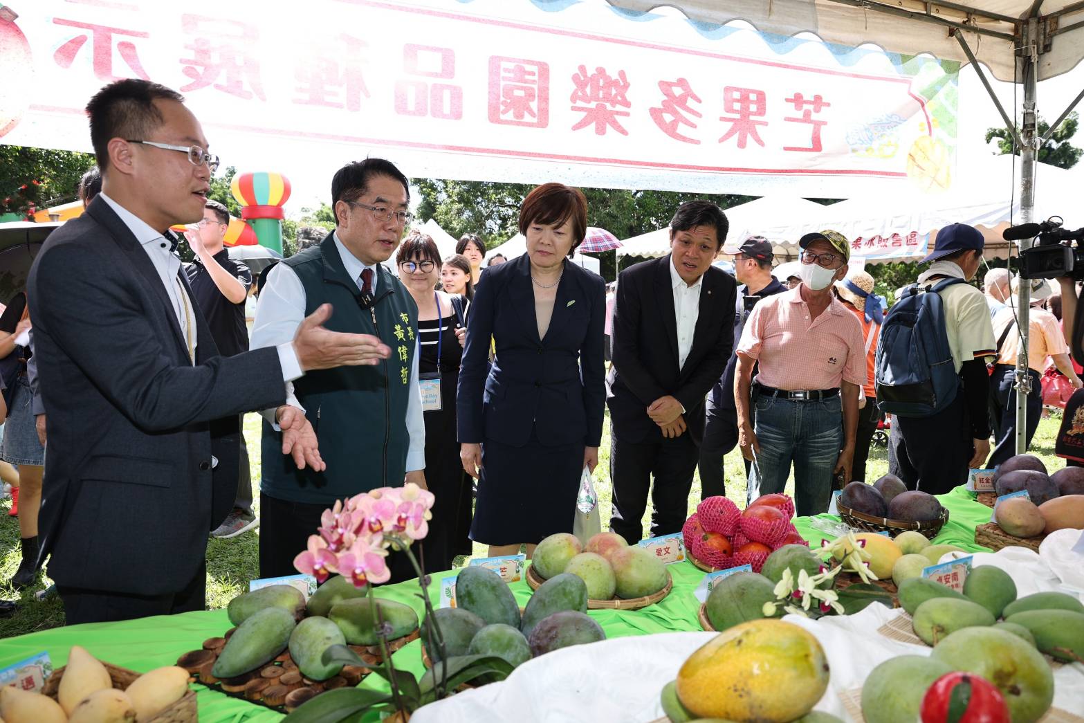 台南國際芒果節走馬瀨盛大開幕 黃偉哲攜手台日嘉賓推薦台南芒果好滋味