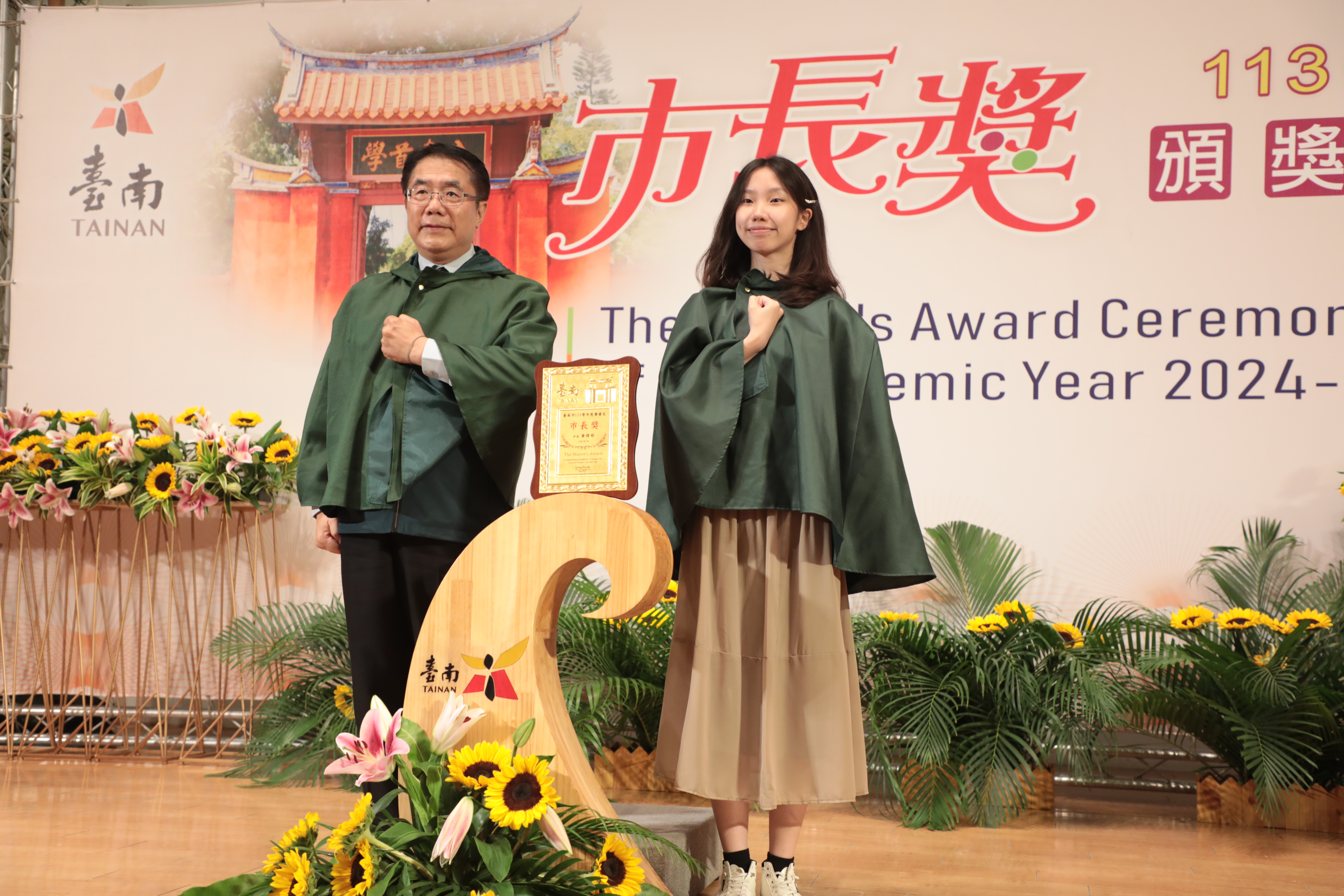 台南市「市長陪你拍」慈濟高中第3場次   黃偉哲勉學子用創意征服未來