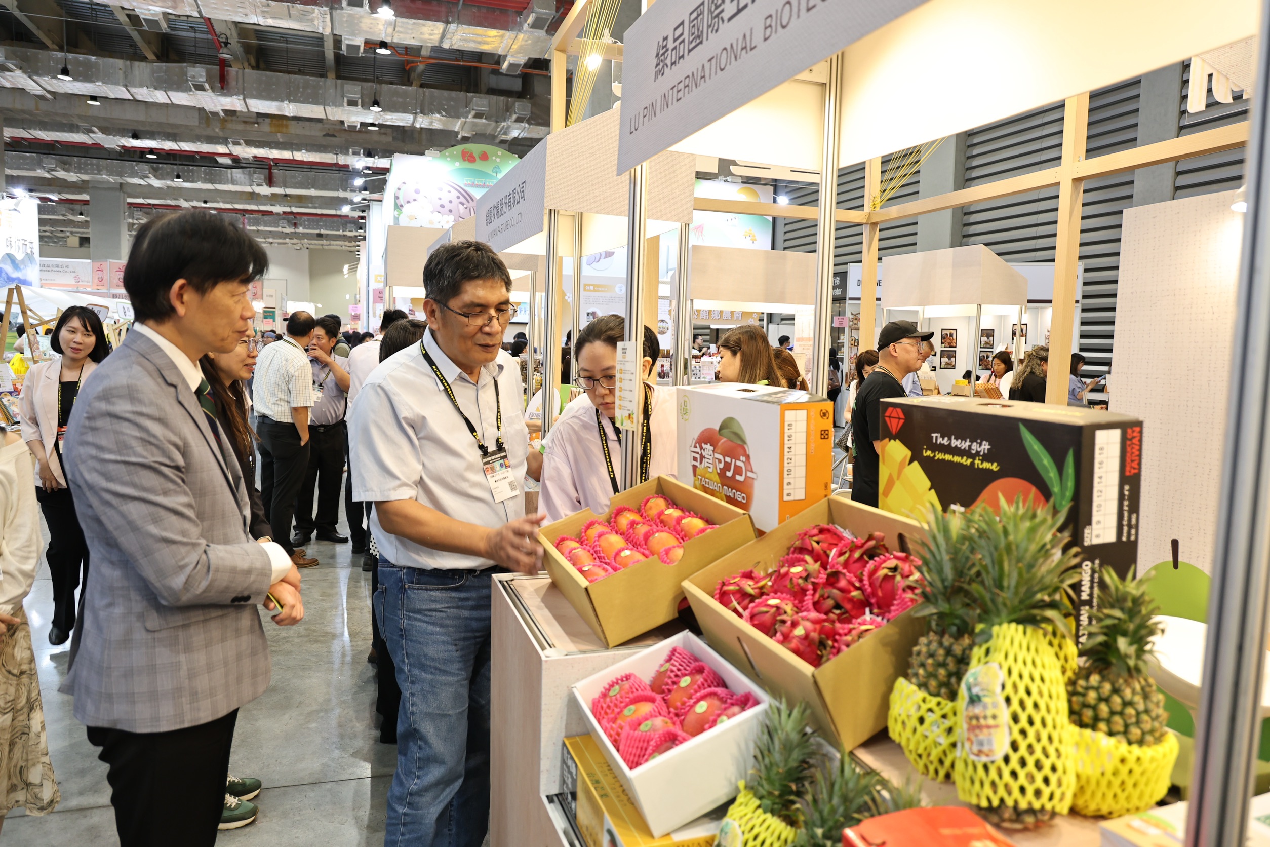 台北國際食品展南港登場  台南館「南得極品」攜手業者農會搶攻商機