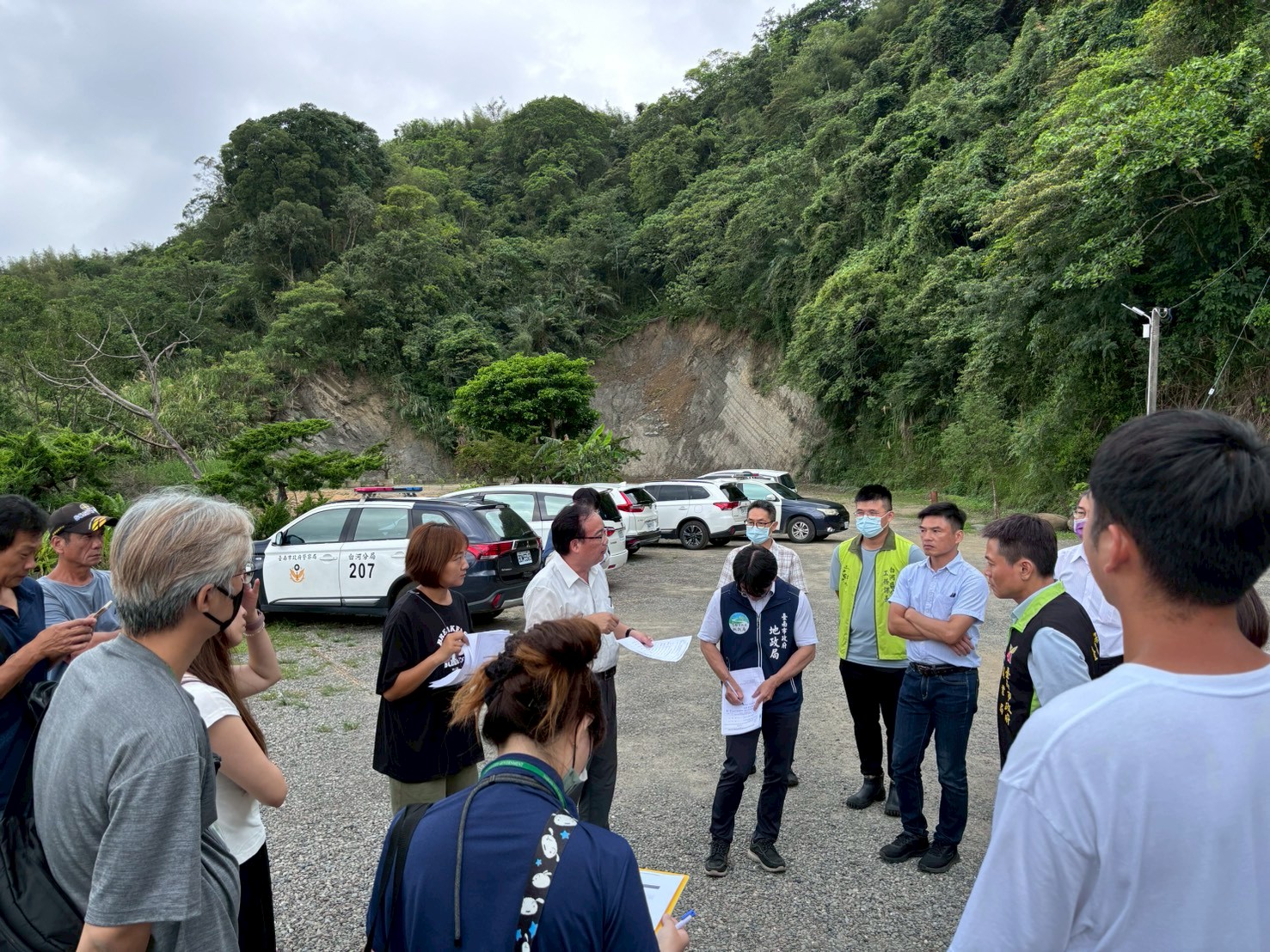 強力取締不法! 台南市政府跨局處稽查山裏咖啡廳 南市府:連續發罰至改善為止