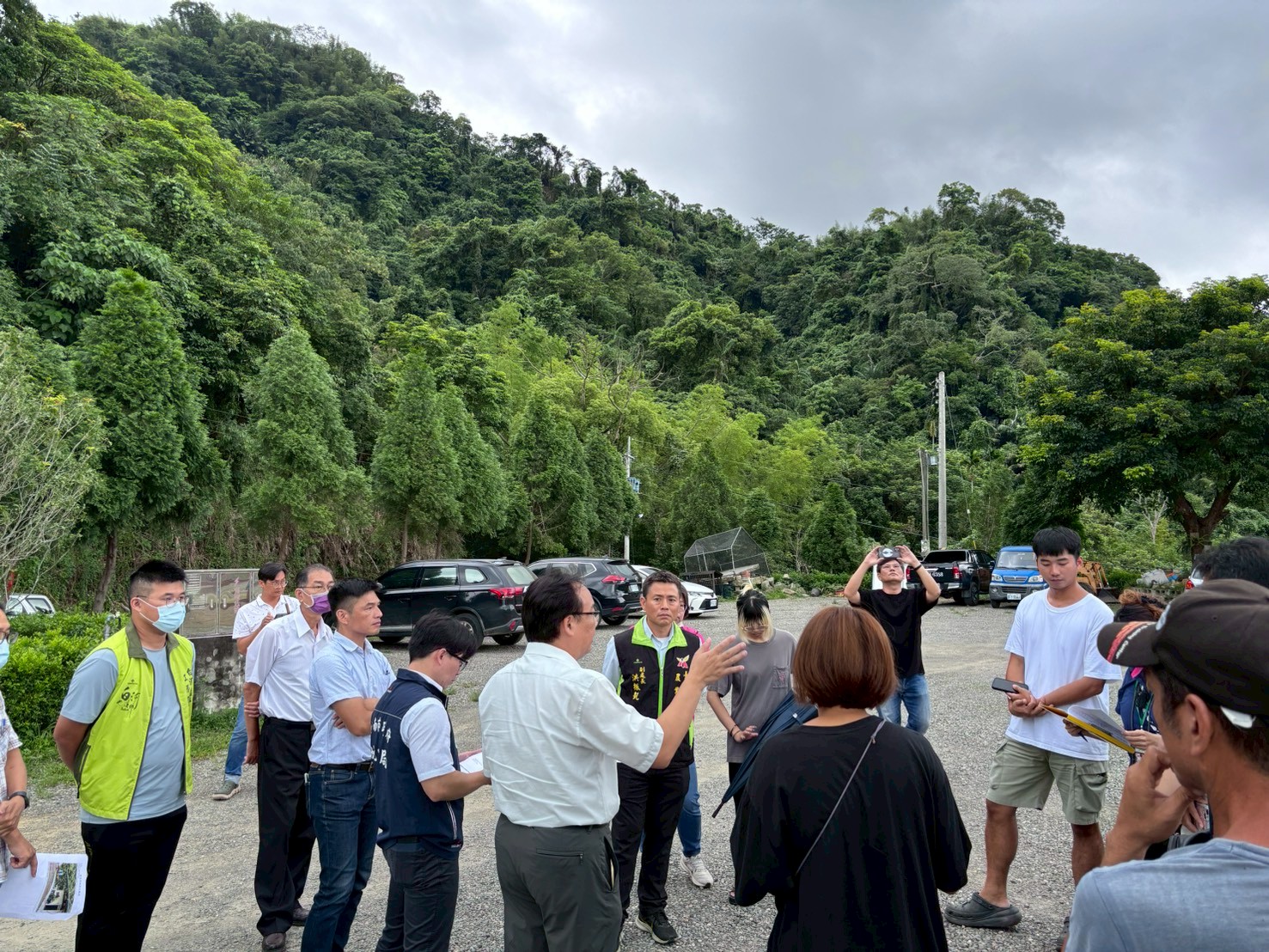 強力取締不法! 台南市政府跨局處稽查山裏咖啡廳 南市府:連續發罰至改善為止
