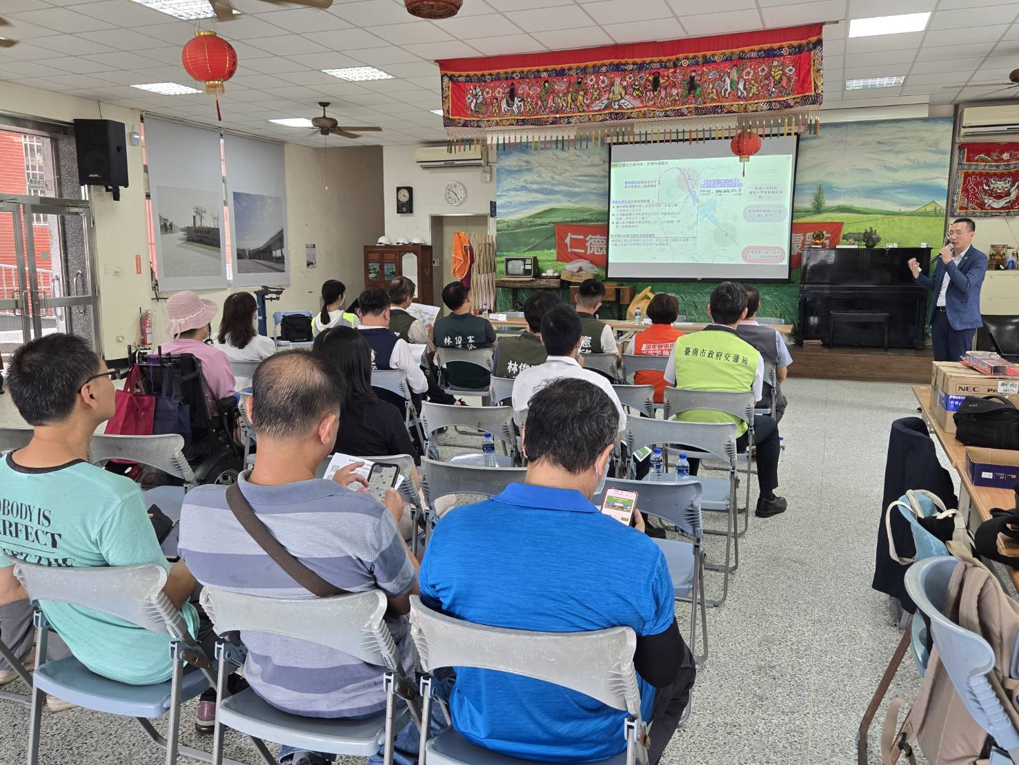 仁德地區鐵路立體化可行性研究地方說明會 蒐集民眾意見