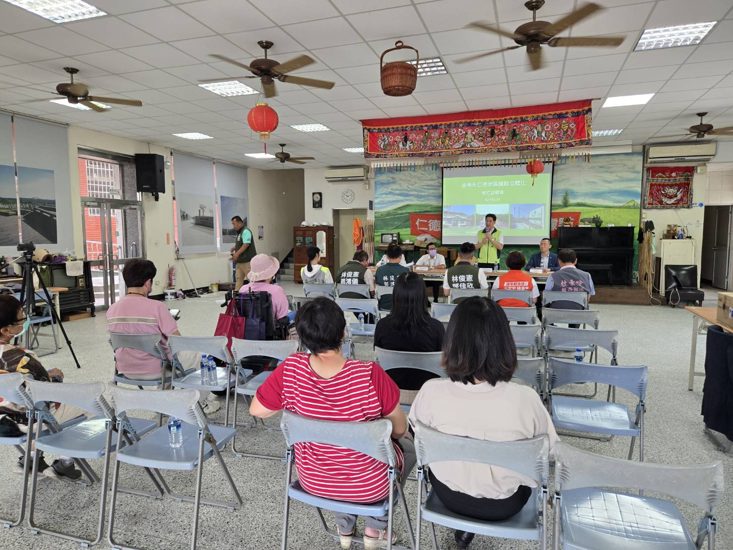 仁德地區鐵路立體化可行性研究地方說明會 蒐集民眾意見