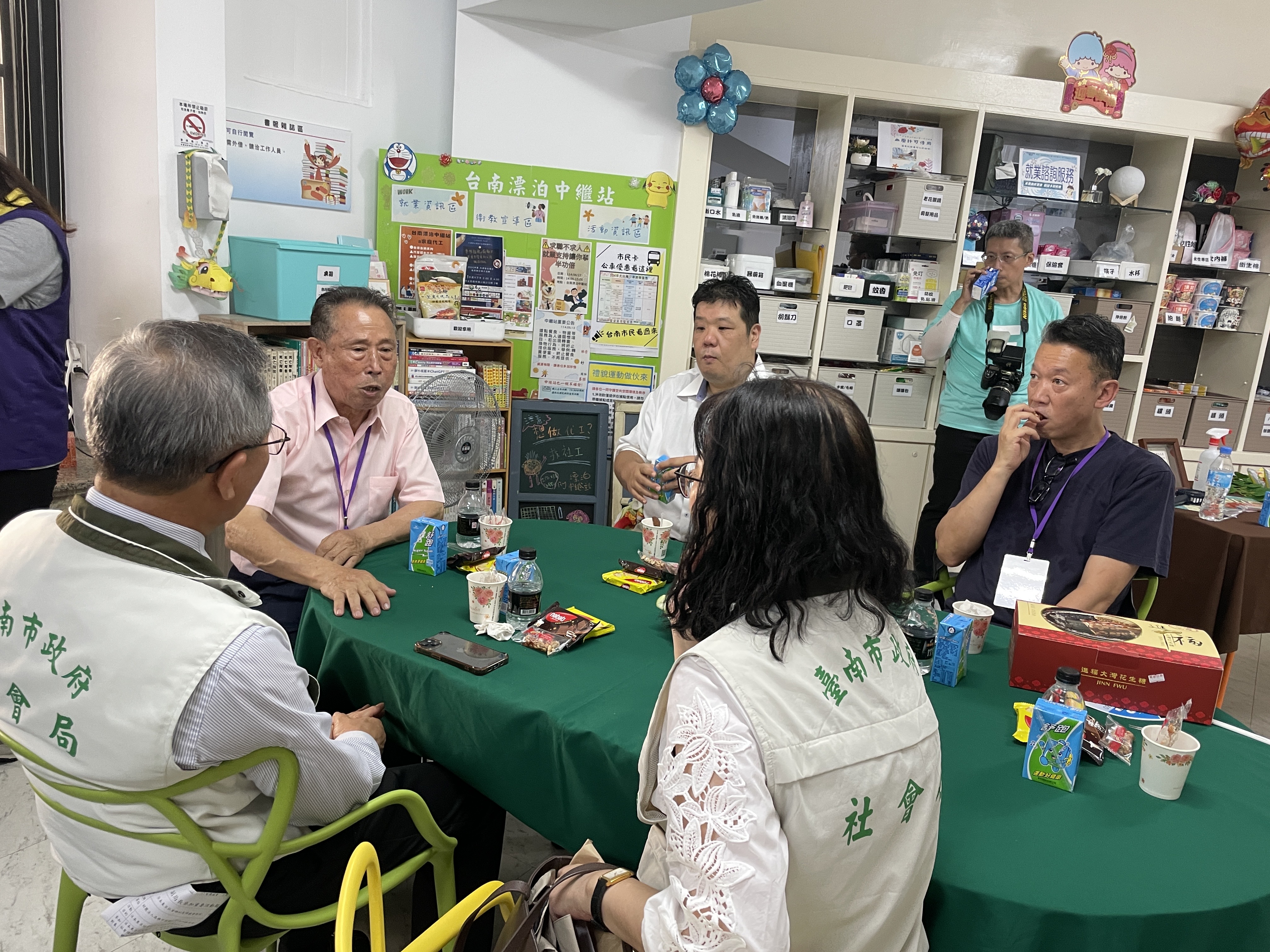 南市街友服務備受肯定　日本社團專程來訪交流