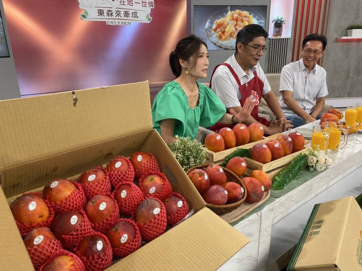 臺南愛文芒果於東森農場狂銷3000公斤 香甜魅力無人可擋