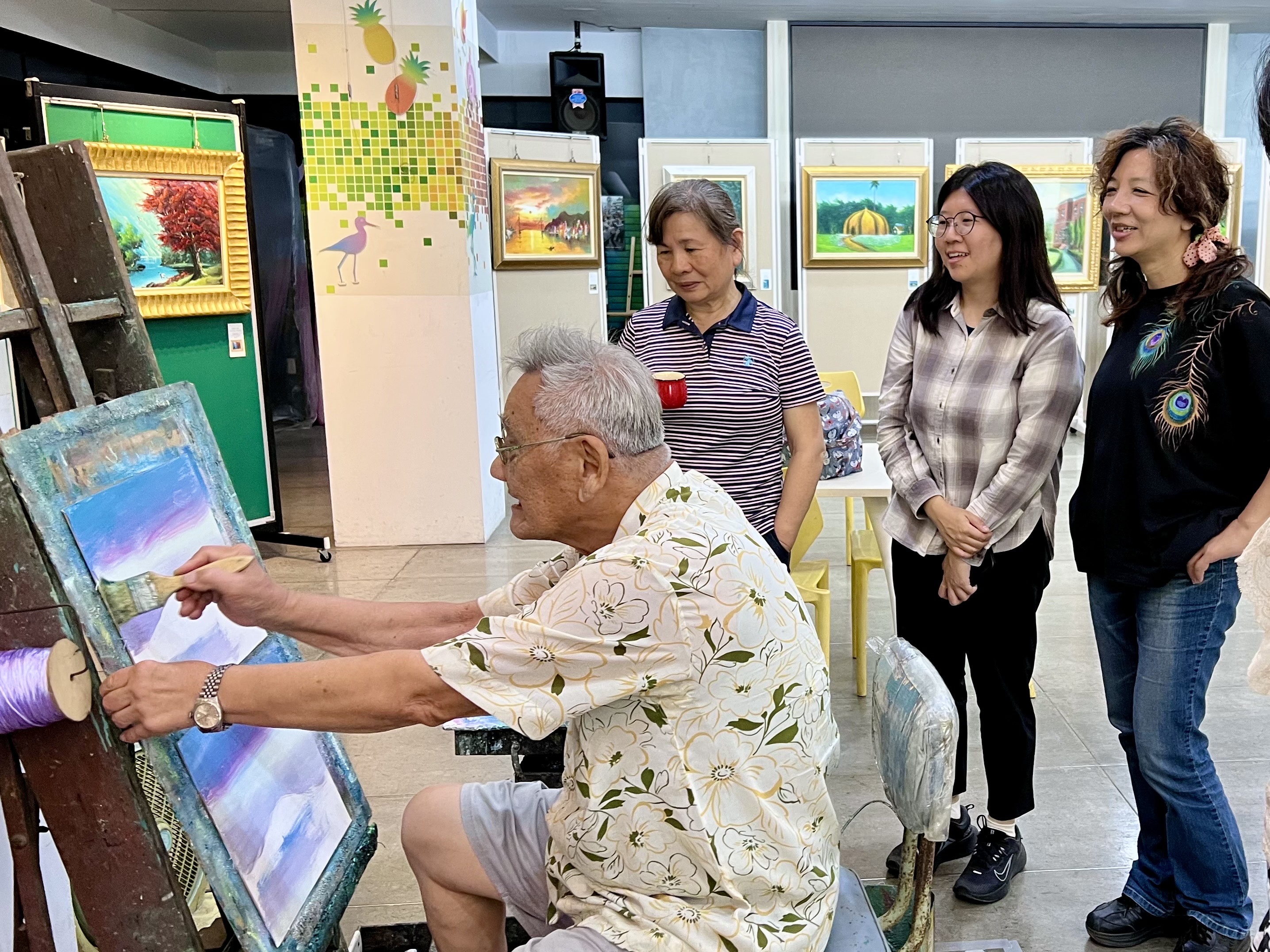 范春展創作個展｜彩繪半世紀•回眸油愛