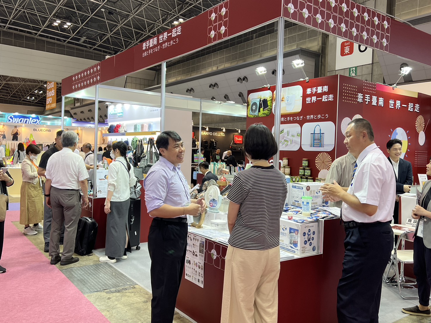 臺南市政府攜手廠商前進2025東京國際禮品及家居品展