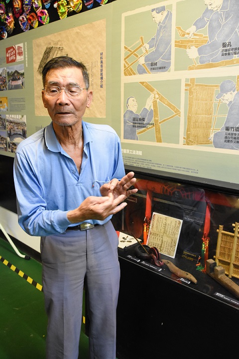 「台南奇人帶路」系列報導18 草茨工藝師李養巧手搭建竹籠茨，喚起台江地方記憶