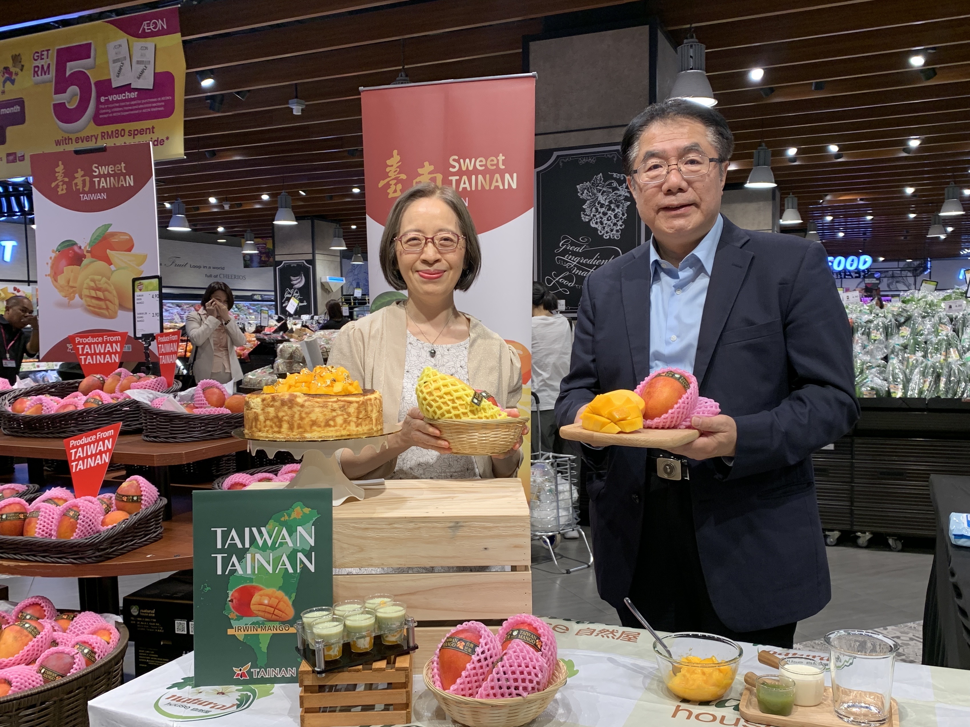 瘋芒再現！黃偉哲攜台南芒果赴大馬甜蜜再出擊