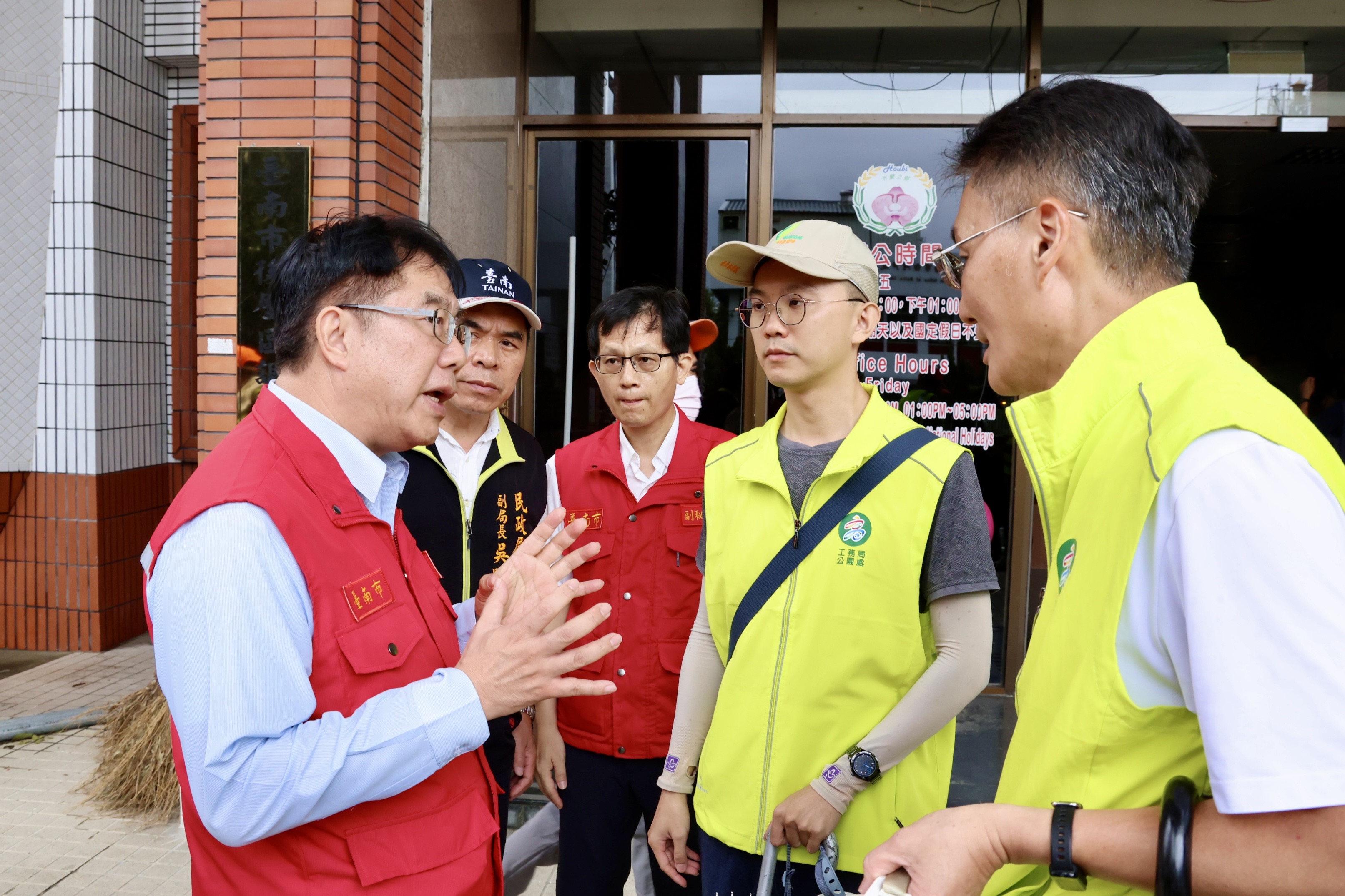 黃偉哲感謝高雄市即時馳援　全力推動台南溪北地區災後復原