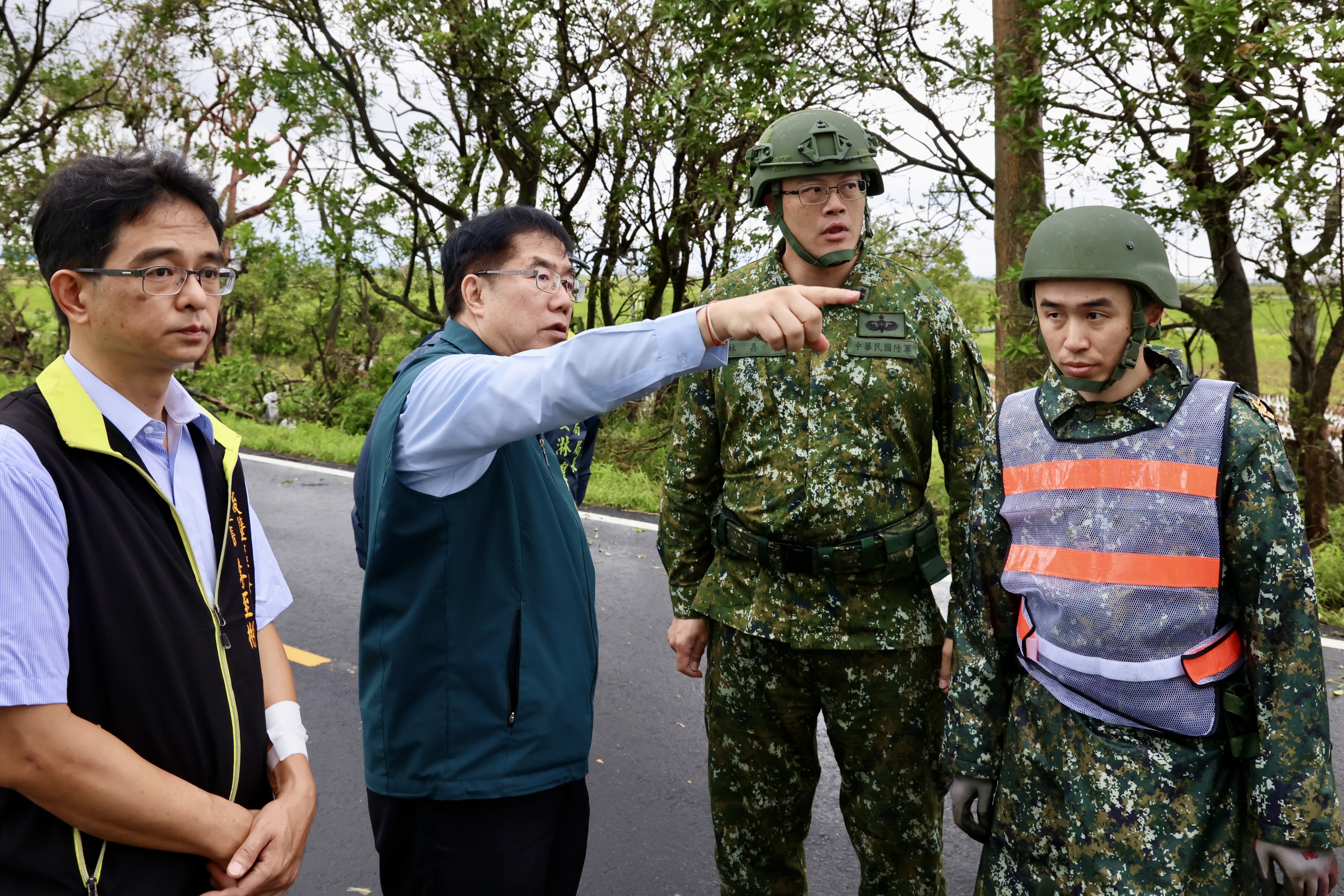 黃偉哲感謝高雄市即時馳援　全力推動台南溪北地區災後復原