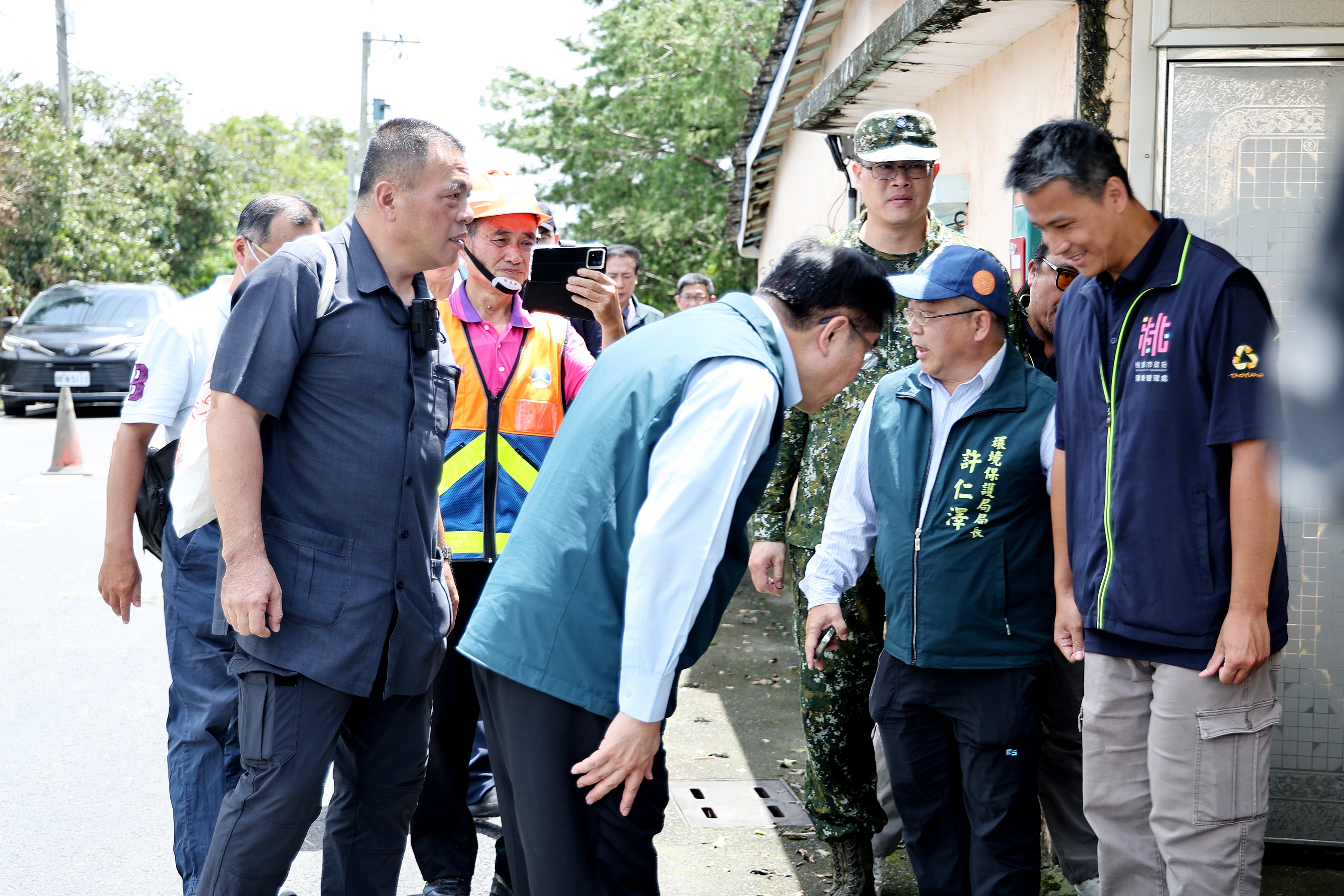 災後復原重建齊心協力 黃偉哲感謝桃園、高雄支援隊及全國各地志工辛勤貢獻