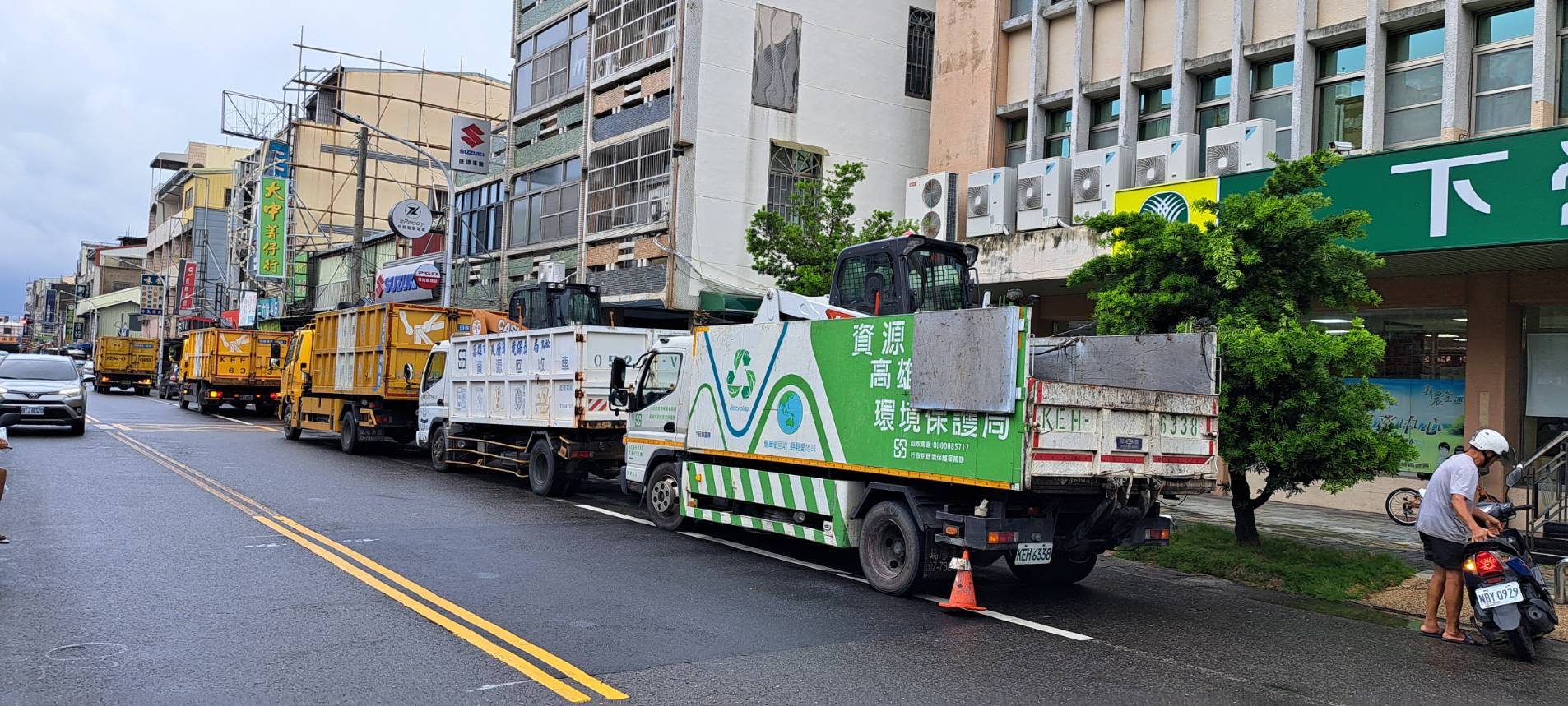 高雄市政府支援臺南丹娜絲颱風災後復原 市府與地方共同致謝