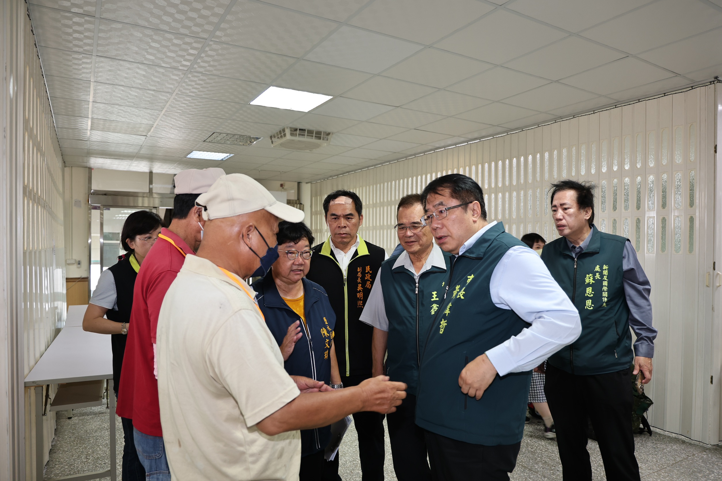 關心風災重建進度　黃偉哲赴鹽水慰勞人員並參與武廟祝壽大典祈福