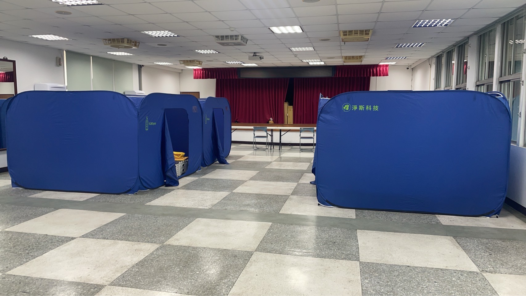 薇帕颱風來襲 南市區公所提前預防性撤離及整備避難收容處所