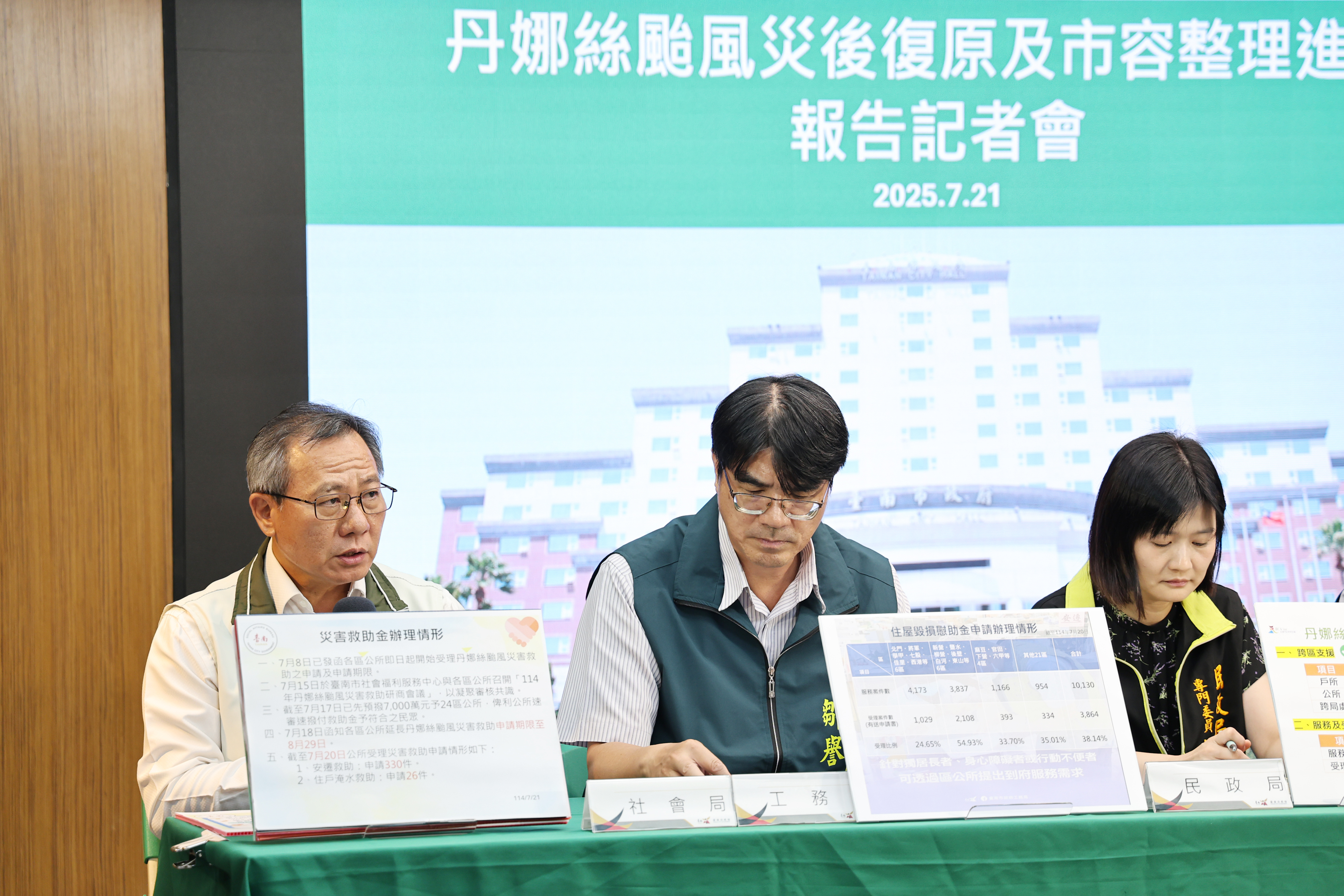 南市災後復原作業全速推進　市府:通訊恢復設專責窗口協助盡速恢復