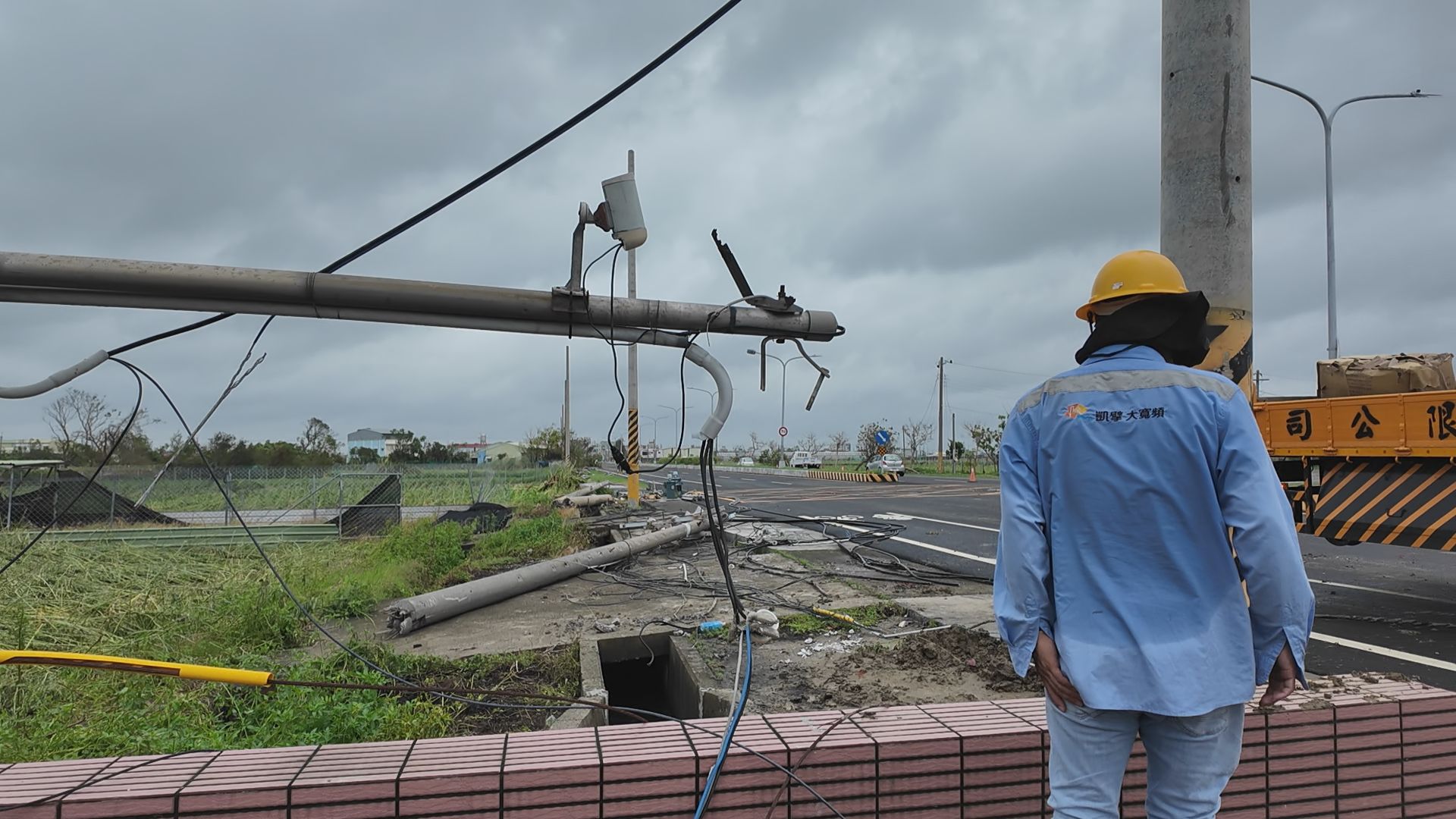 南天有線電視積極搶修溪北風災後斷訊 南市府籲請儘速恢復服務保障用戶權益