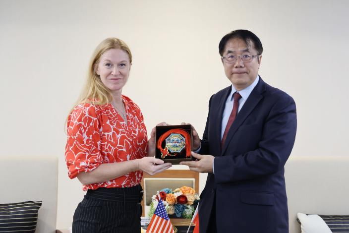 美國中西部州議會領袖訪問團來訪 黃偉哲盼鞏固台南與美國夥伴關係