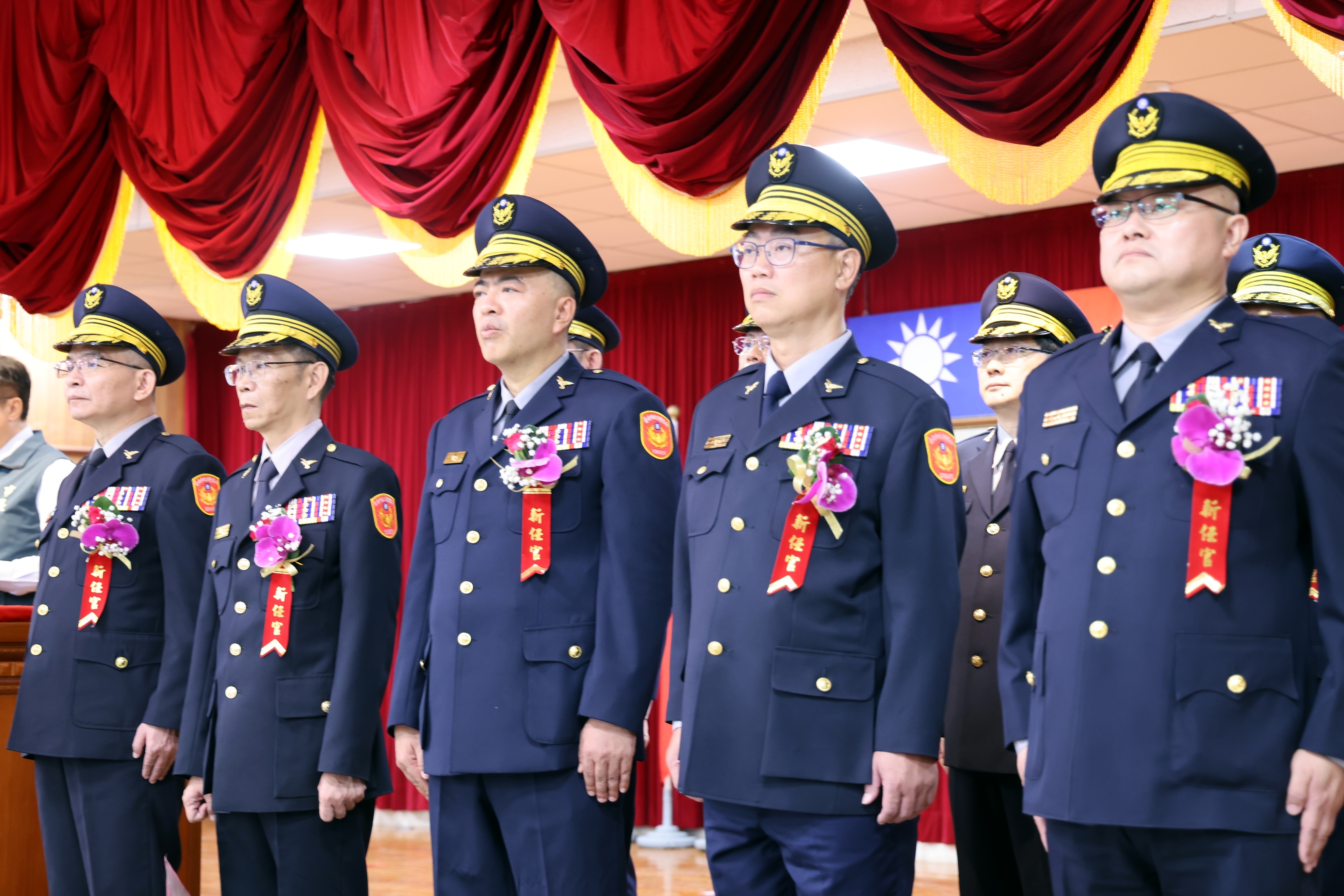  警察局新任、卸任分局長、大隊長聯合交接典禮 黃偉哲期勉共同守護台南 打造安全城市