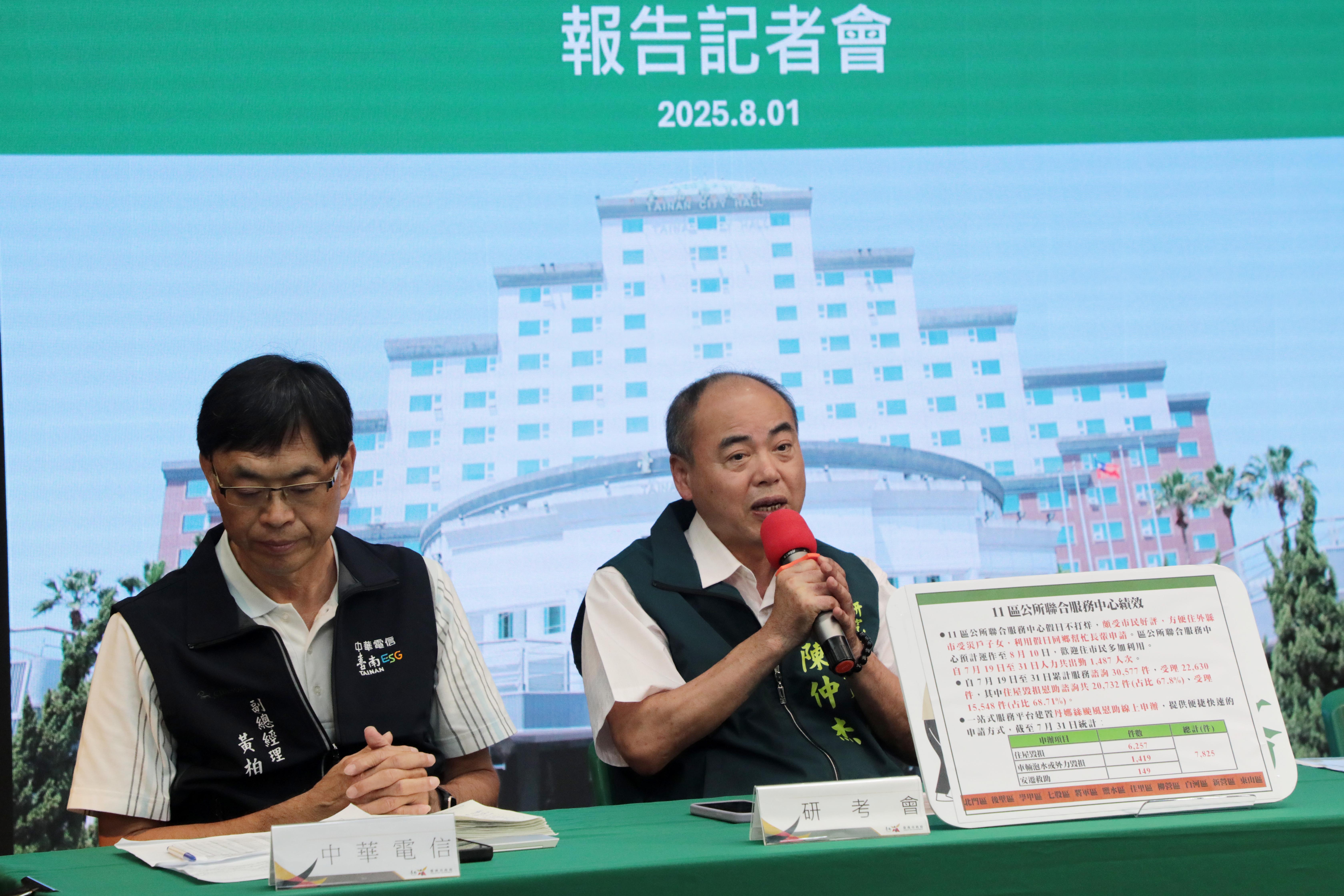 市府公布災後復原進度　貨櫃屋安置與修繕媒合同步啟動