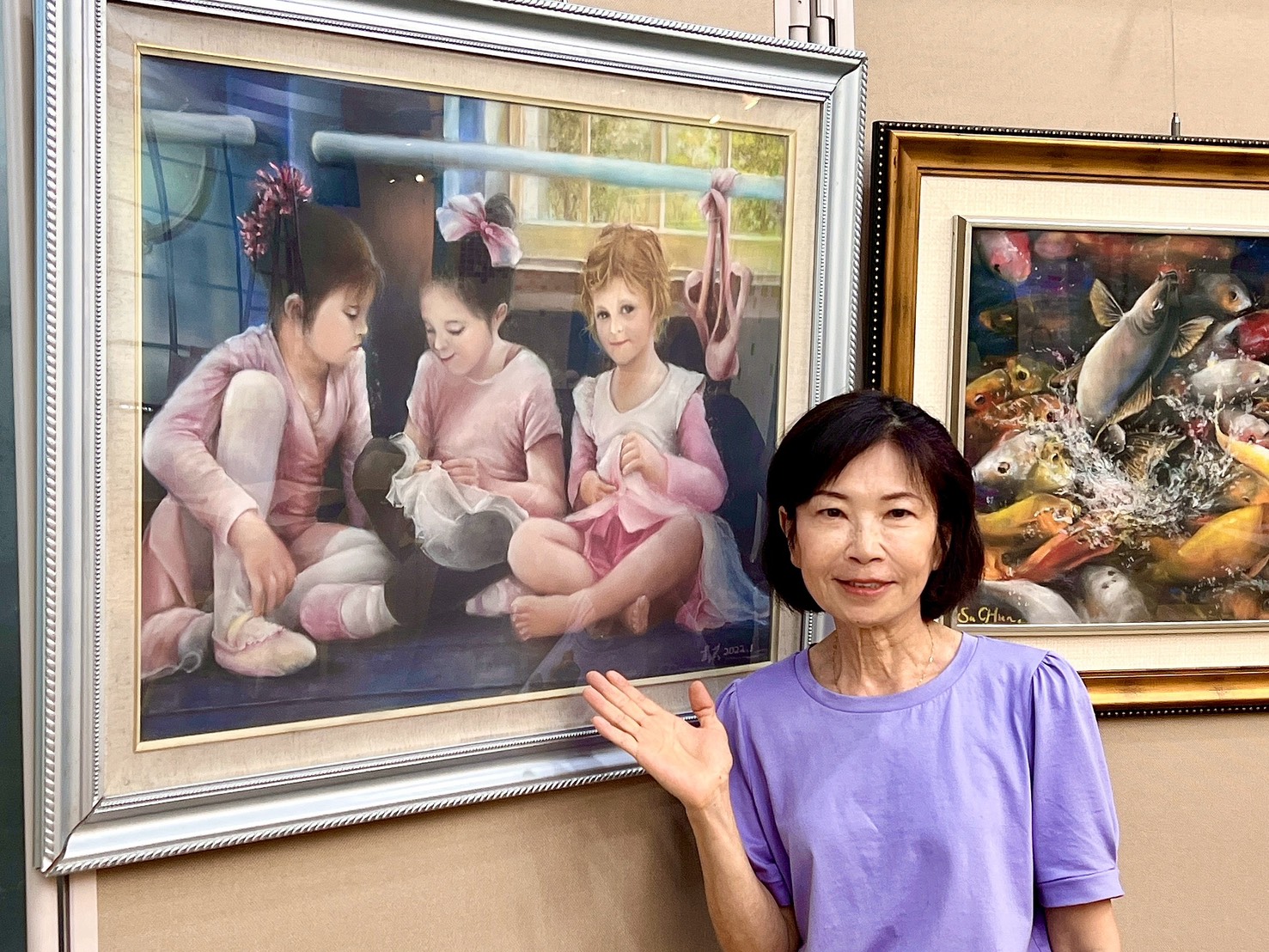 民治市政中心藝文展【劉素君創作個展粉彩•呢喃】