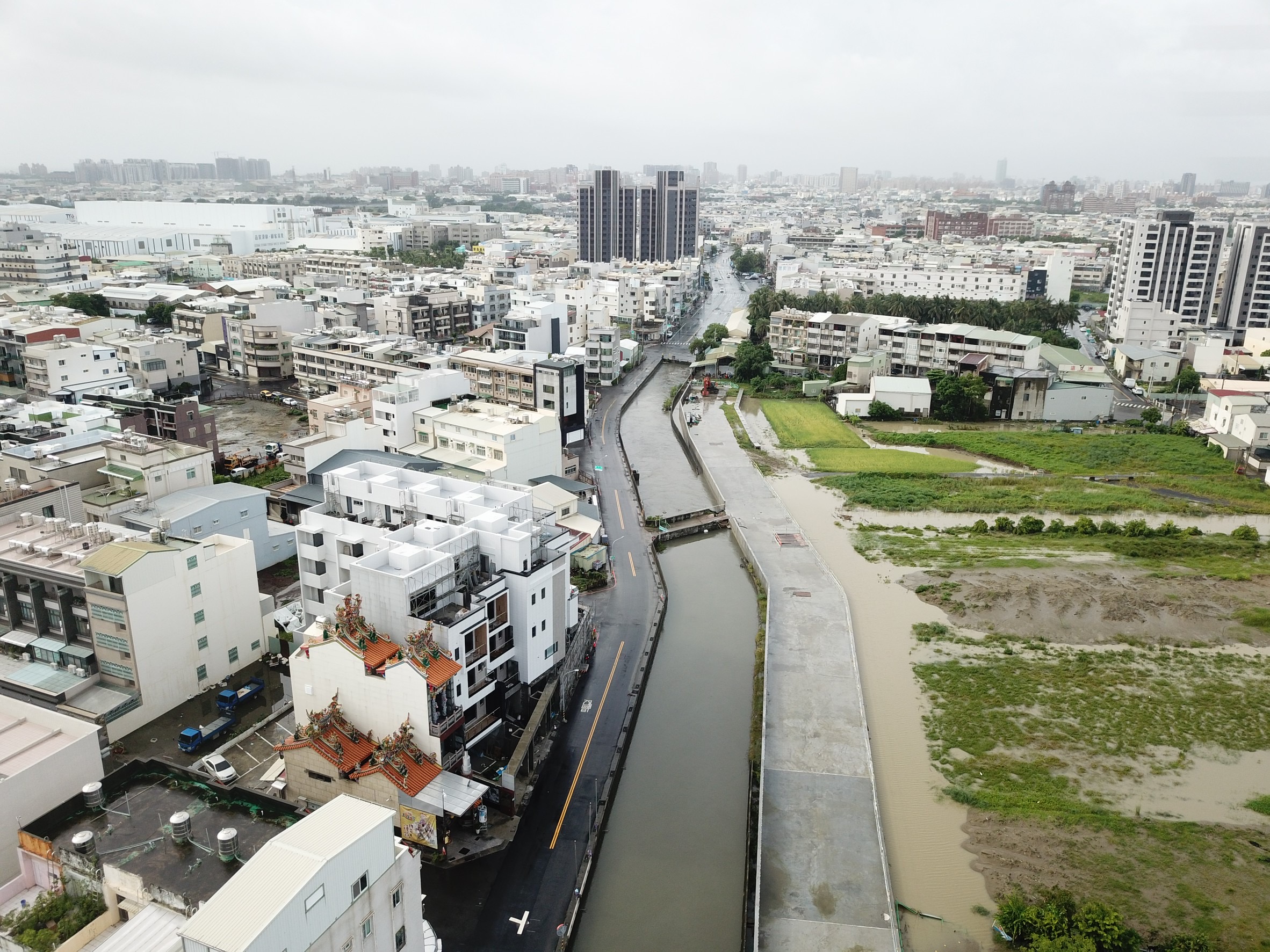 因應極端氣候 黃偉哲市長投入22.4億辦理安南區六塊寮排水總合治理
