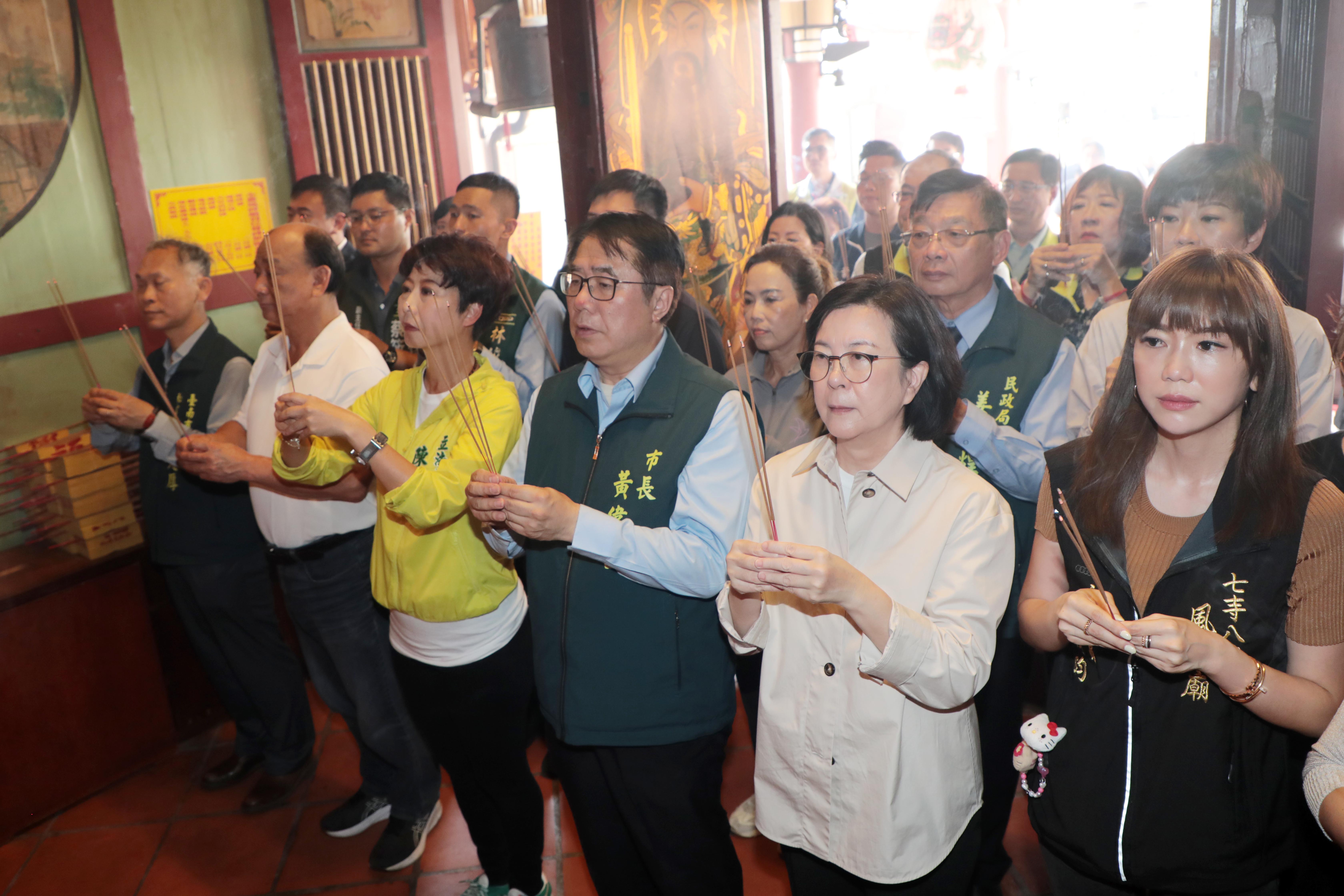 風神廟「奏天祈護民安祭天祈願大典」 黃偉哲主祭盼風神庇佑守護台南
